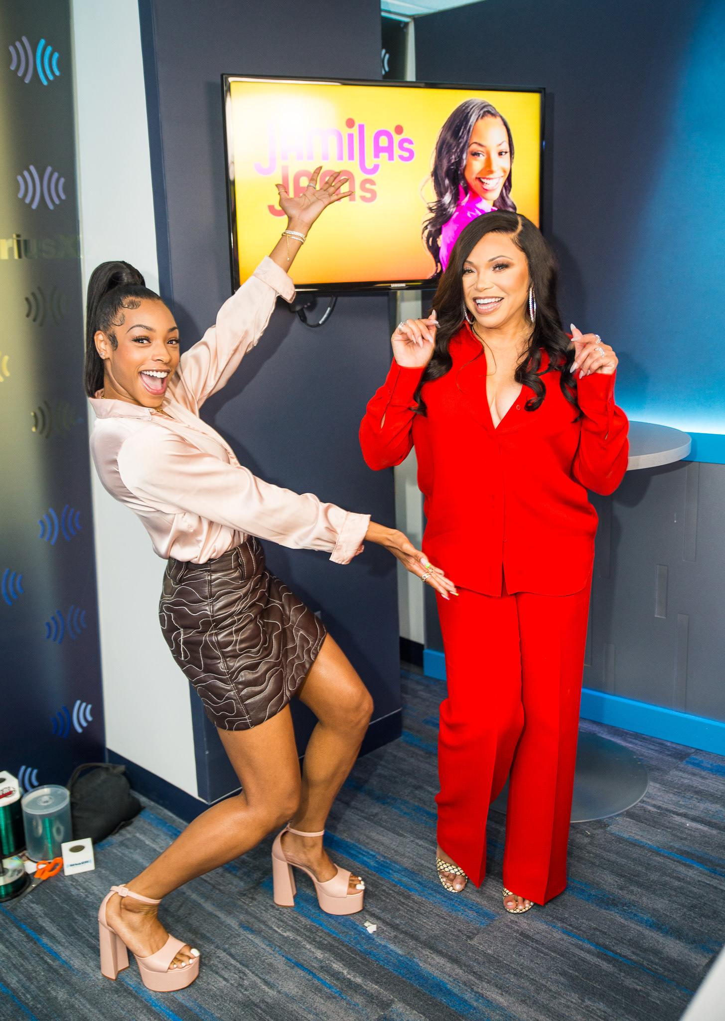 Jamila Jam's on sirius xm interviewing Tisha Campbell