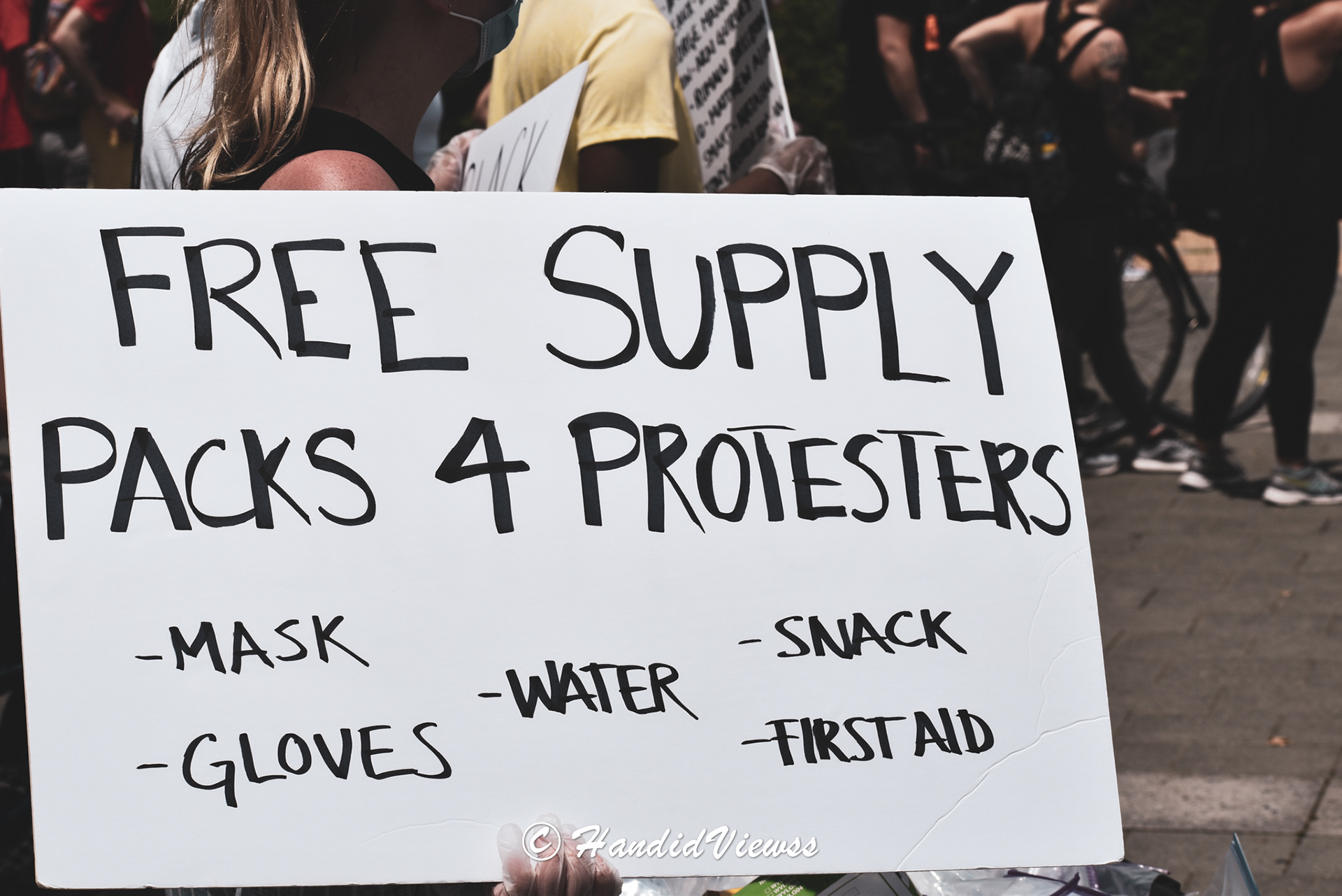 black lives matter peaceful protest 2020