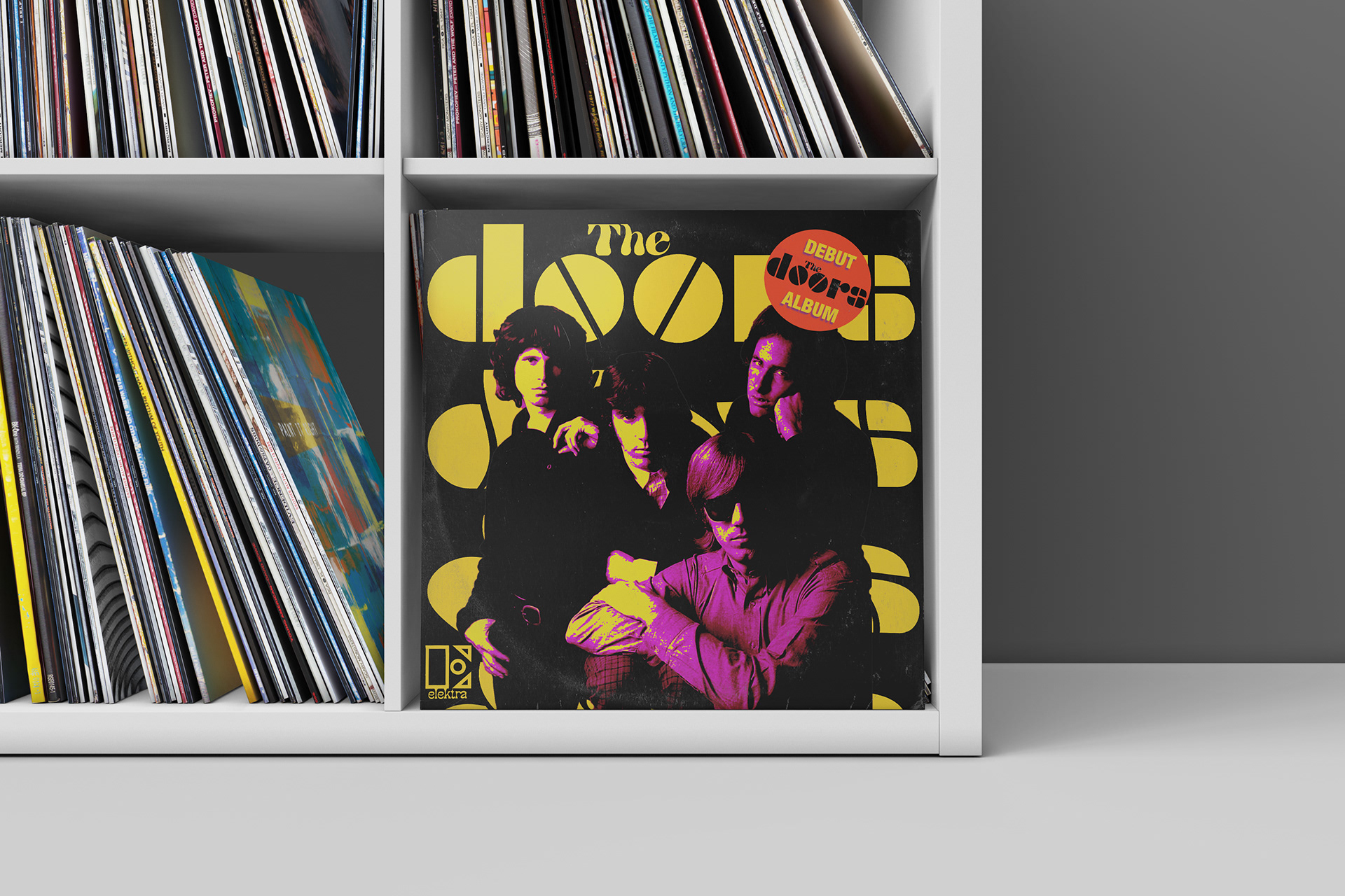 The Doors Self Titled Mockup