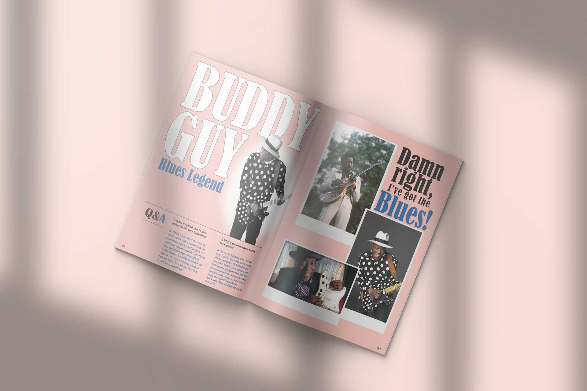 Magazine Spread Mockup