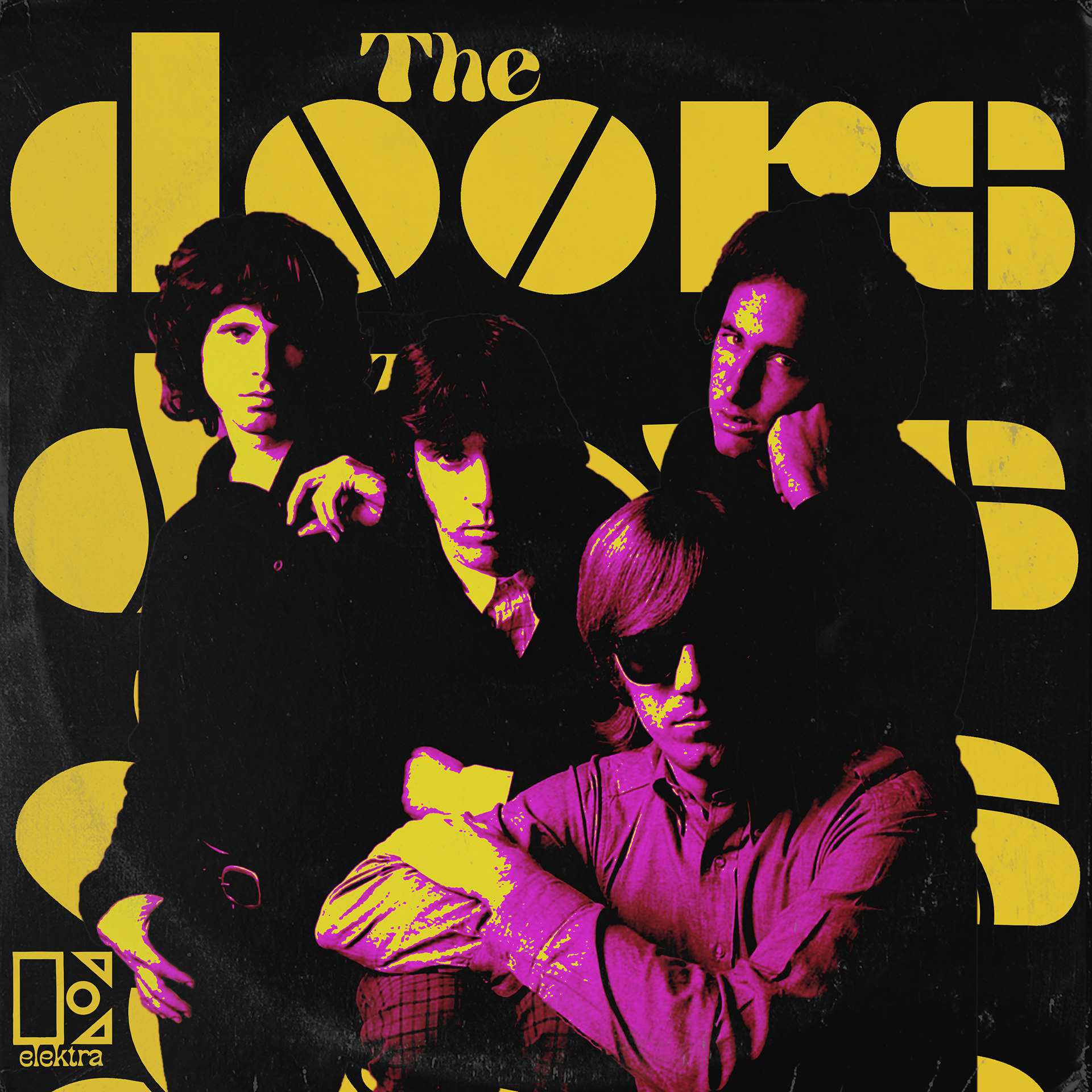 The Doors Self Titled Mockup
