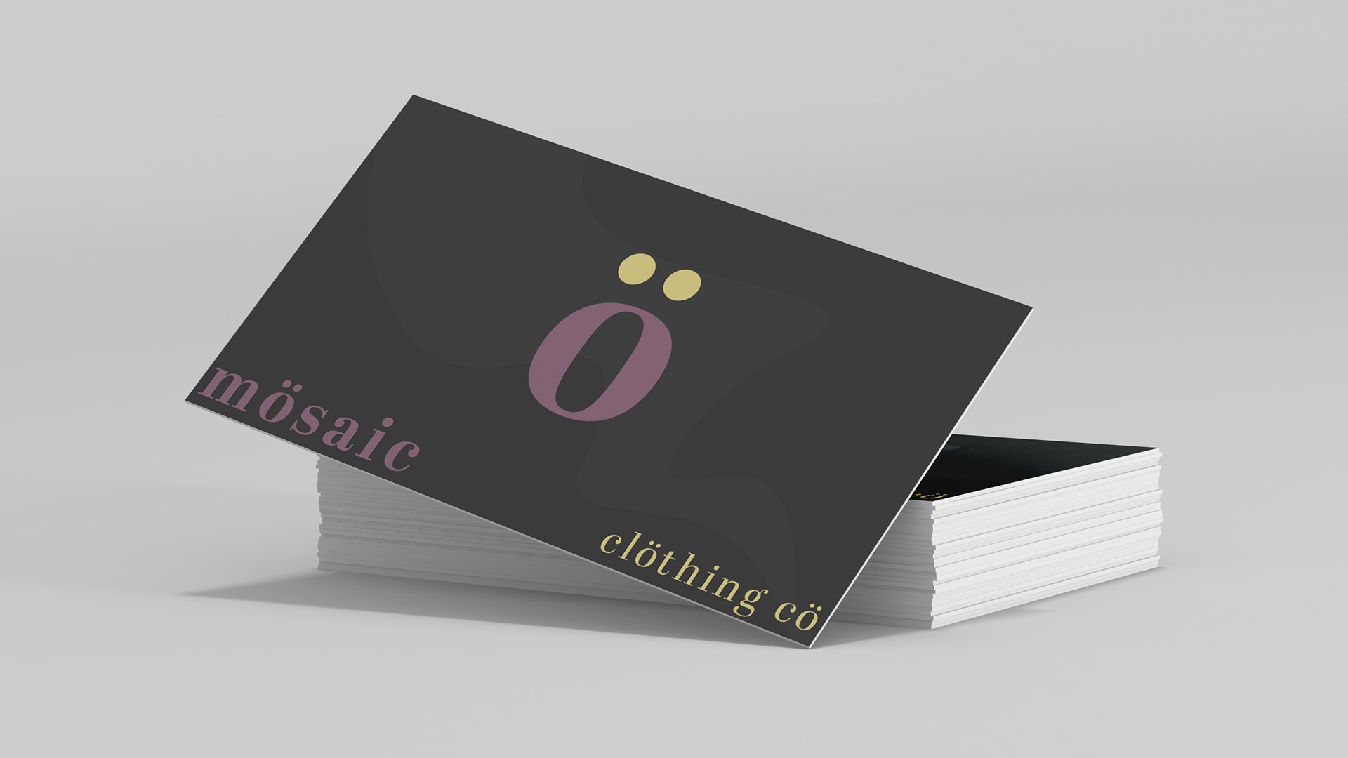 Mosaic Clothing Business Cards