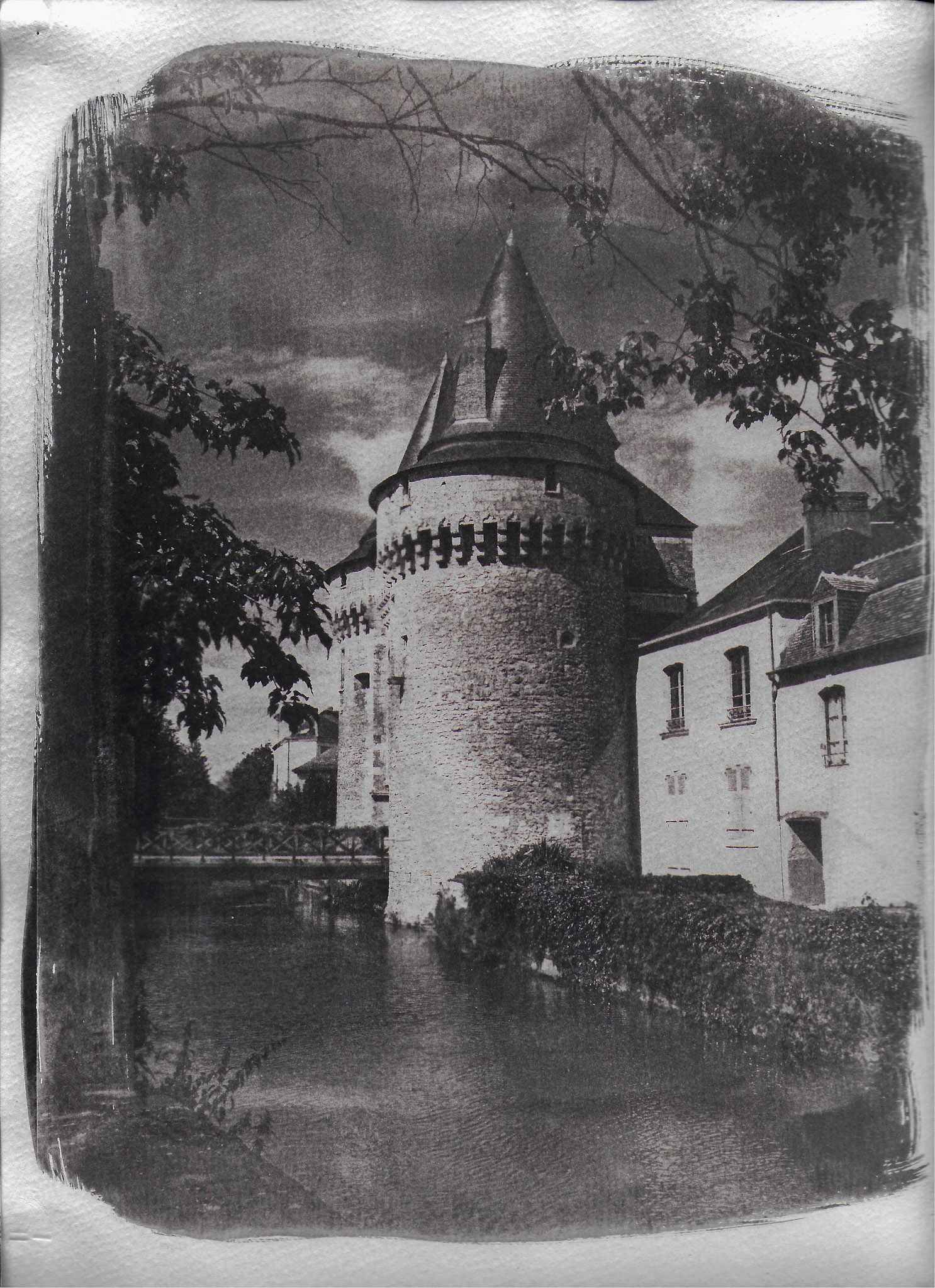 La porte St Julien - La Ferté Bernard (format A4)