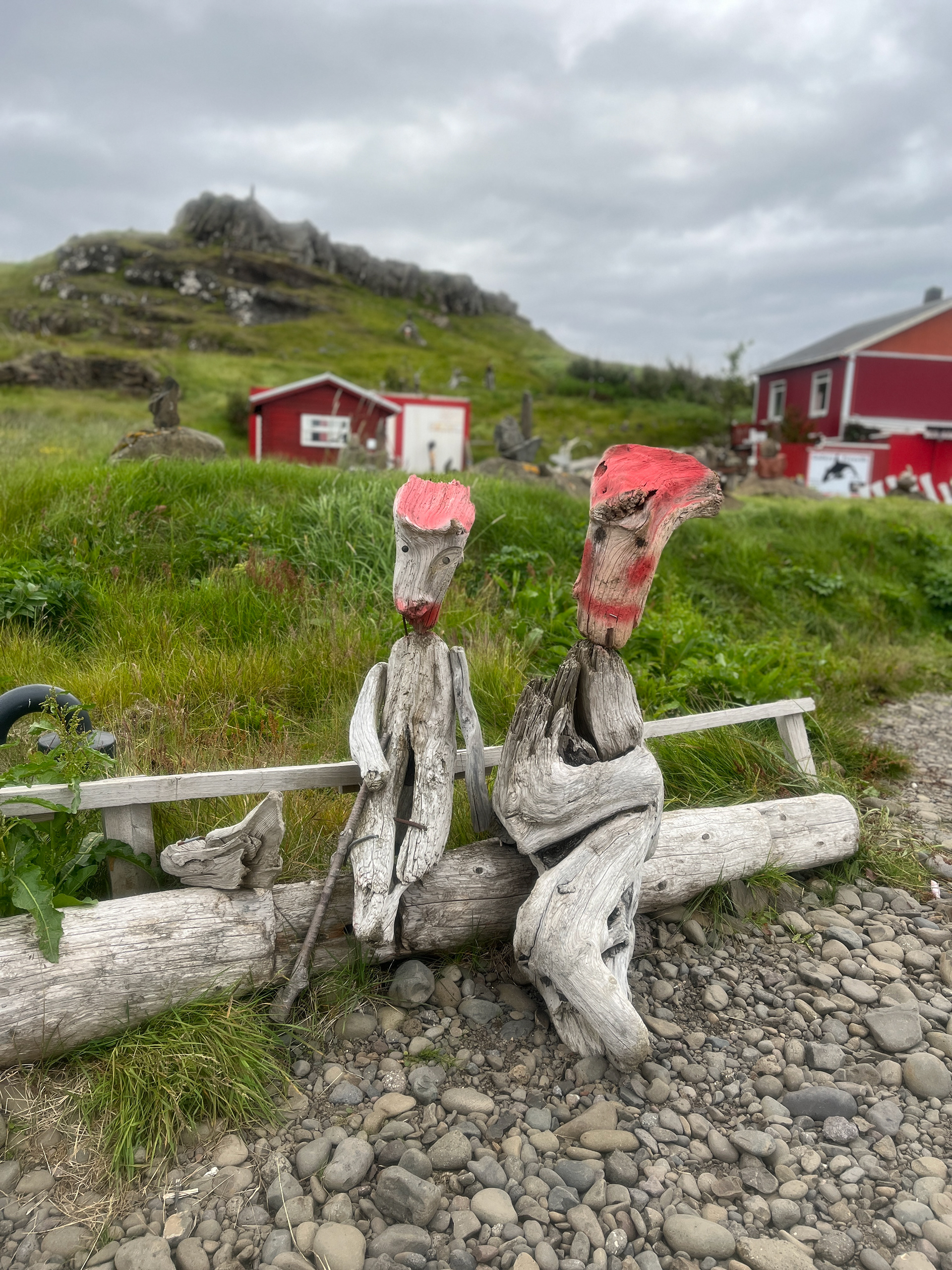 Driftwood sculpture