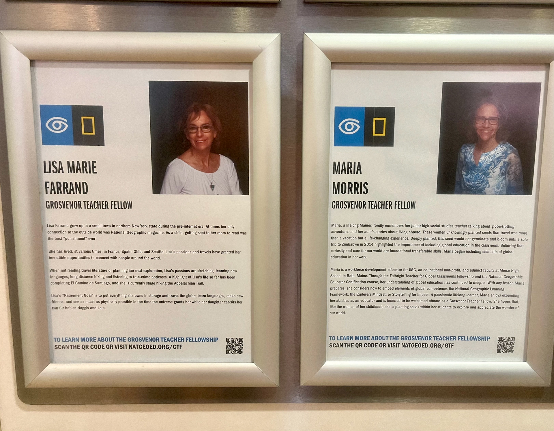 A closer look at our bios.