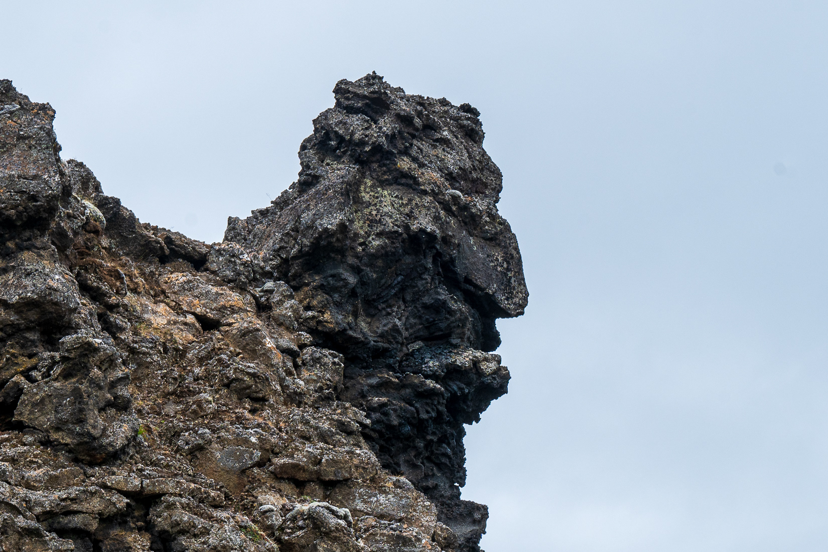 This one reminds me of the Old Man in the Mountain (New Hampshire).