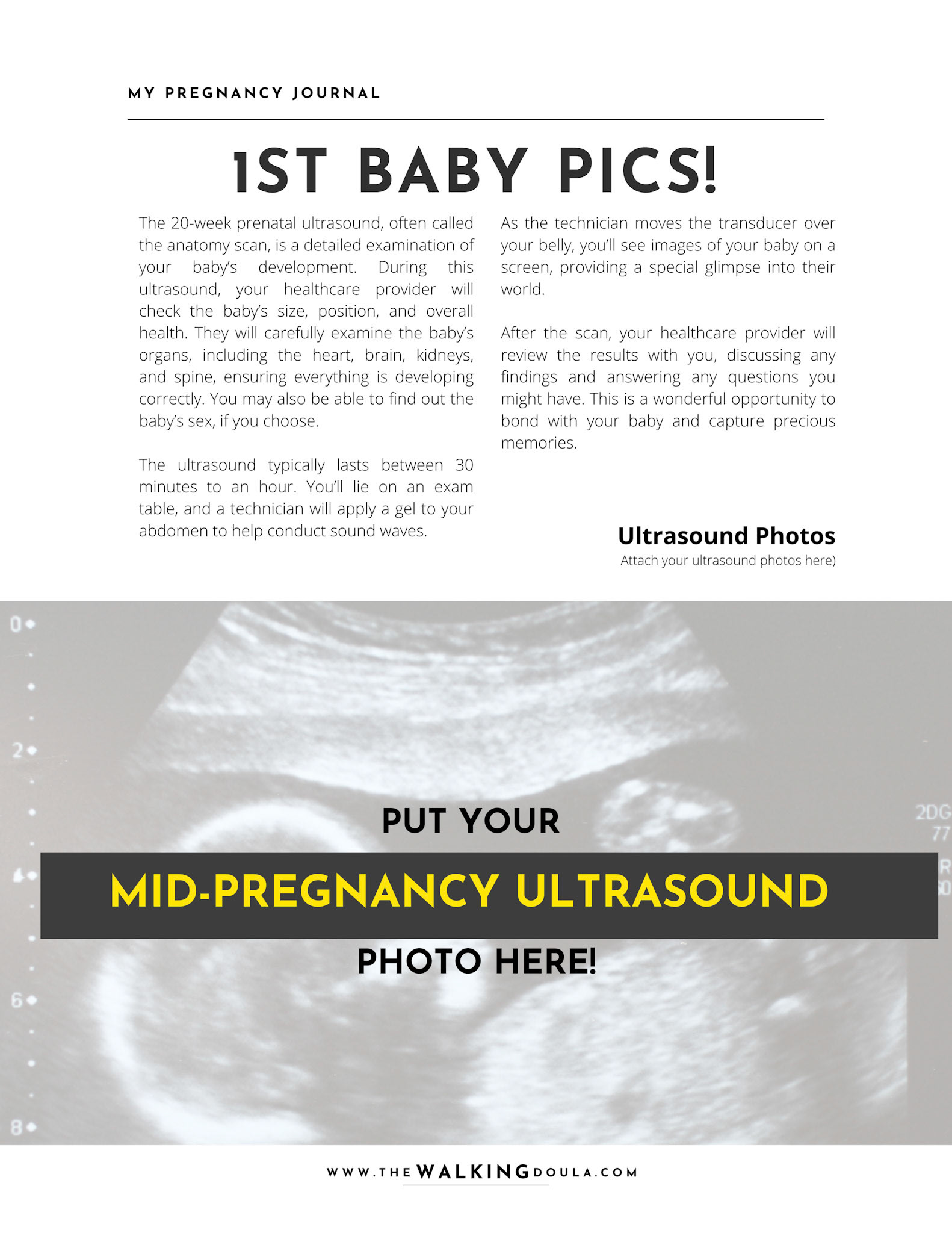 AMW: Pregnancy Journal (8.5 x 11 in) - 9