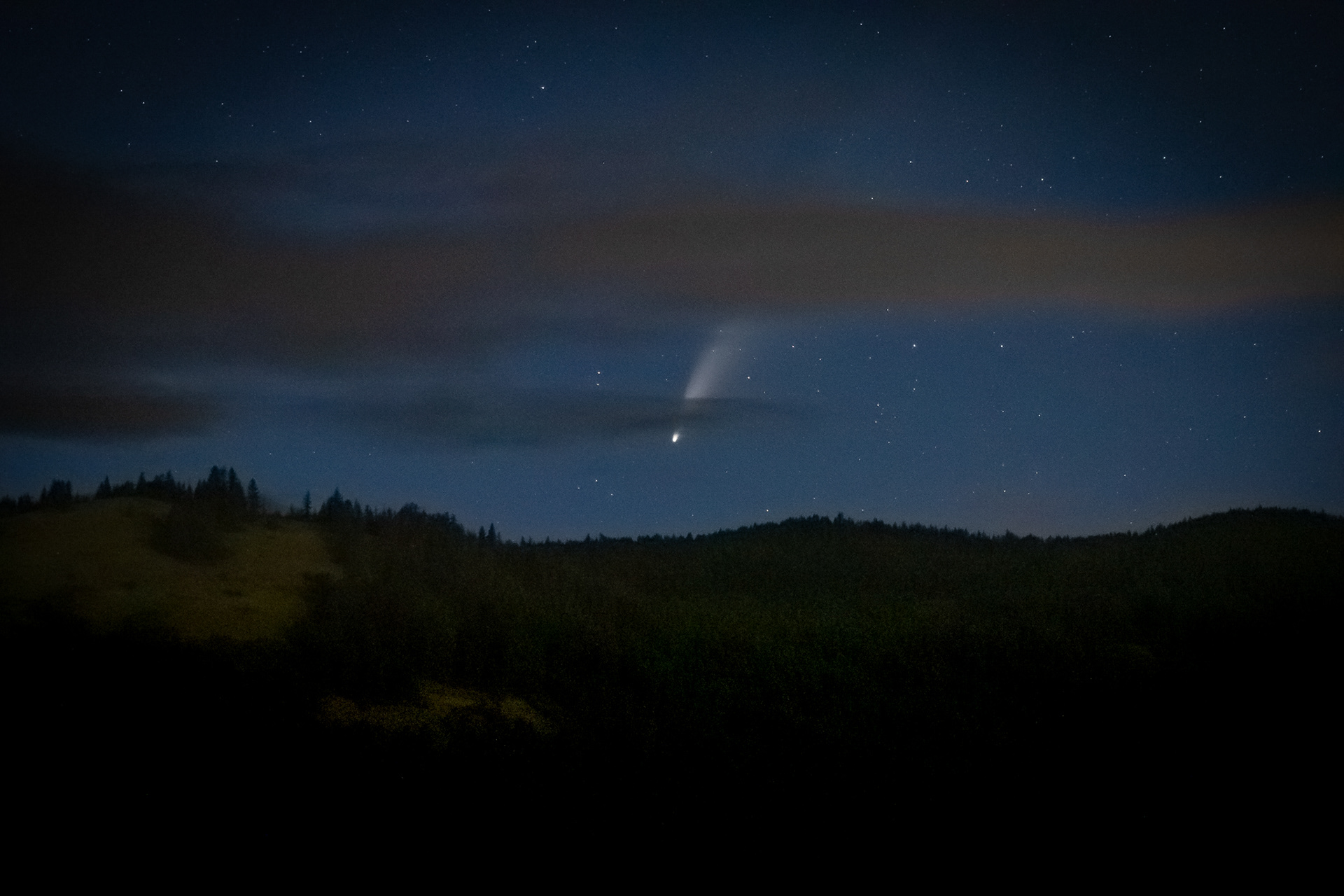 35: Comet Neo...taken near Armstrong BC