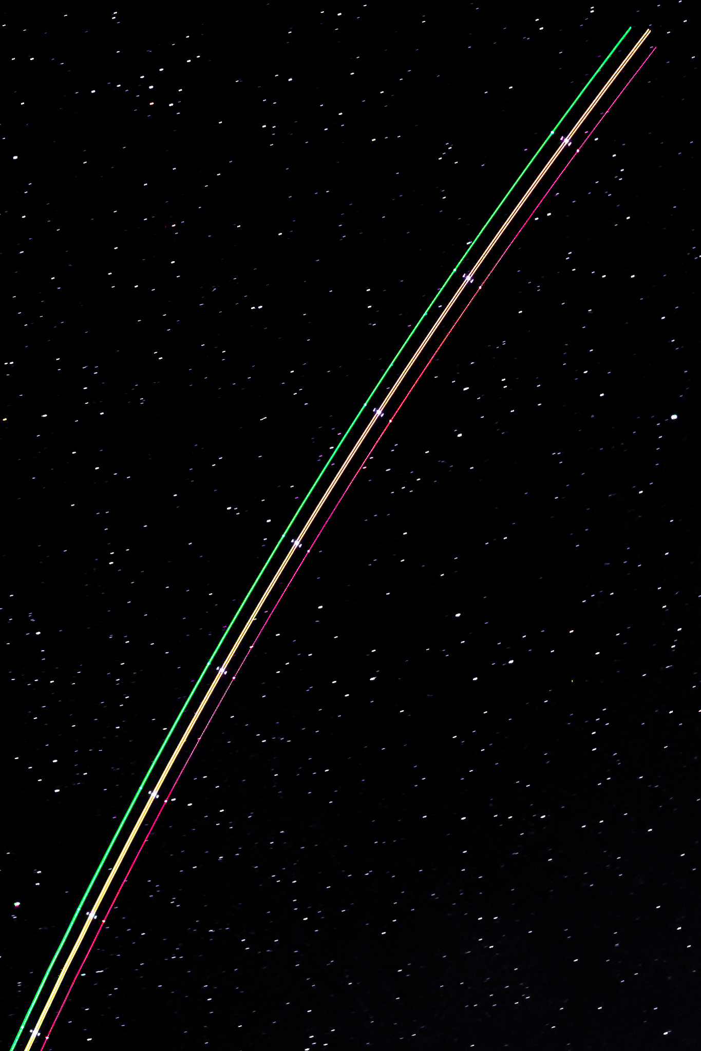 39: the slow arc of a Westjet flight from Kelowna to Vancouver BC