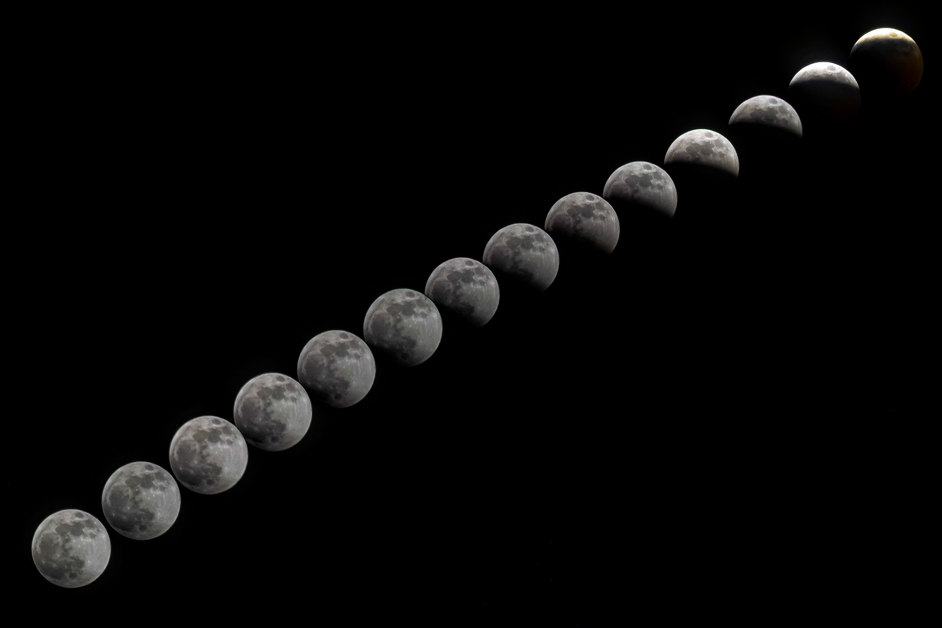 12:  lunar eclipse progression..taken at SIlver Star Mt Vernon BC Jan 20 2019
