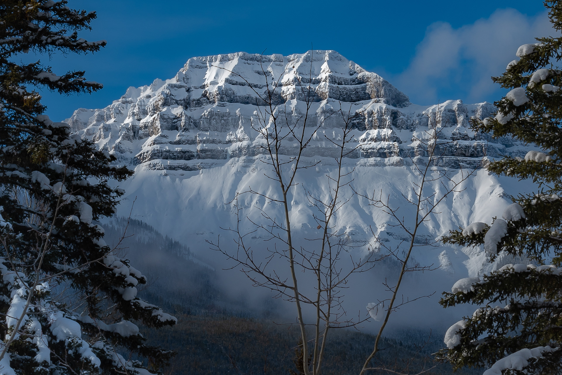 4: just another mountain as seen from one of my favorite drives, #1A near Lake Louise