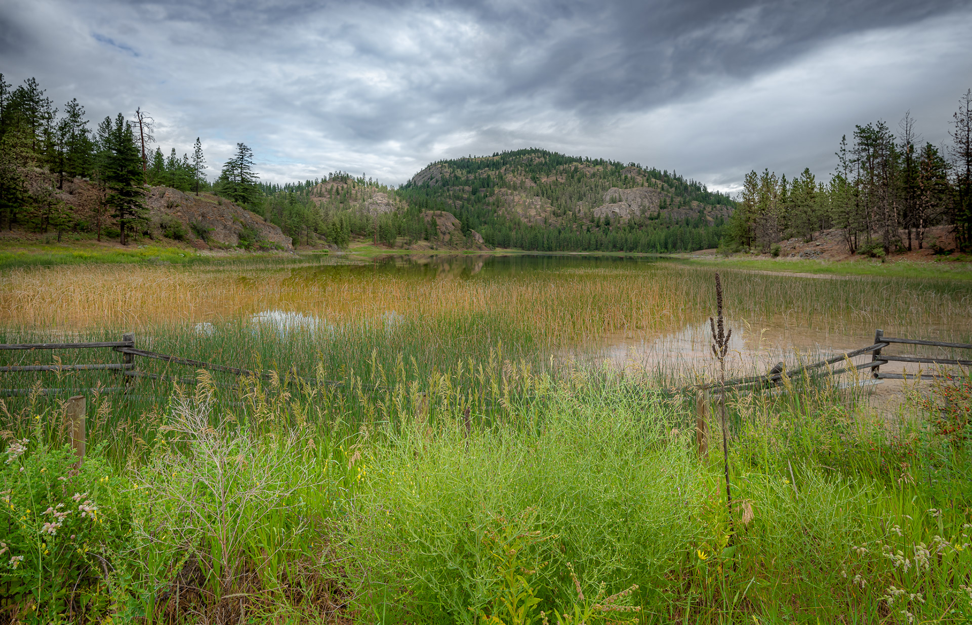 32: Mahoney Lake near OK Falls BC