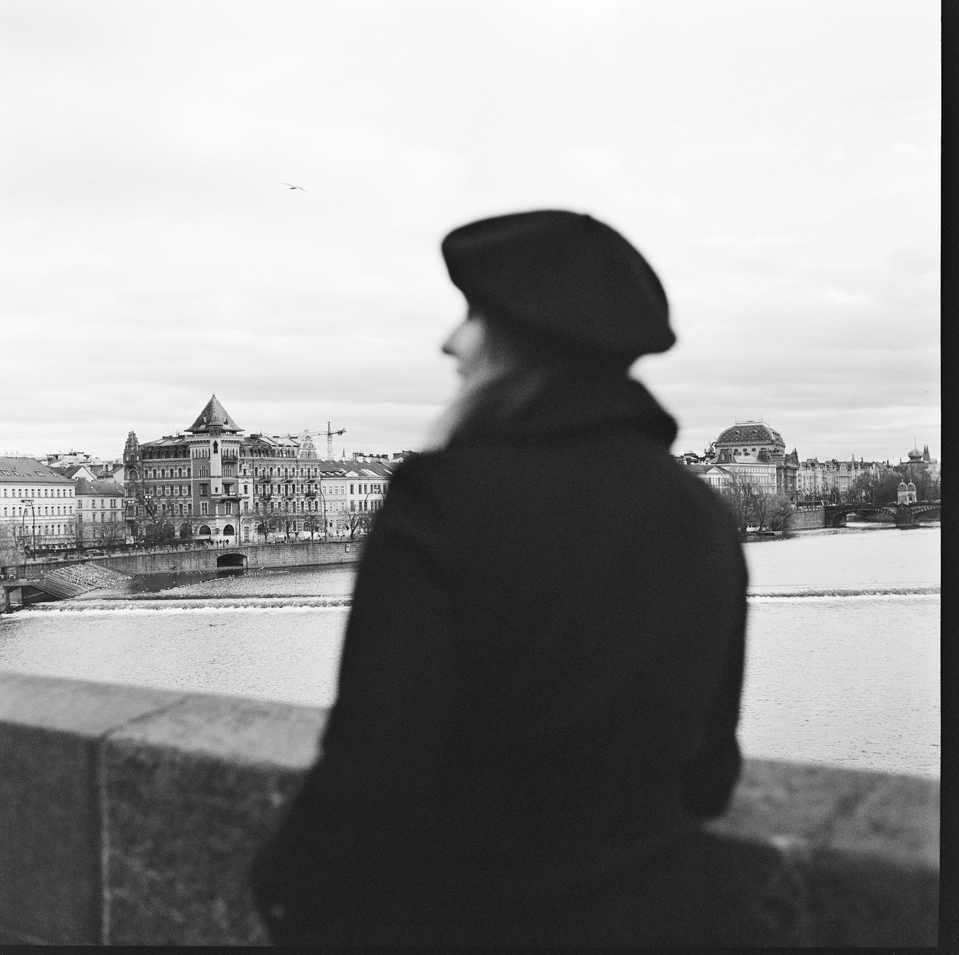 Tulin with a view of Prague