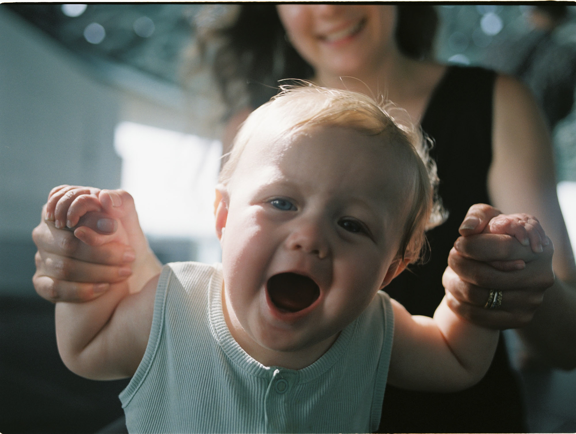 Forrest's baby steps at the Lourve