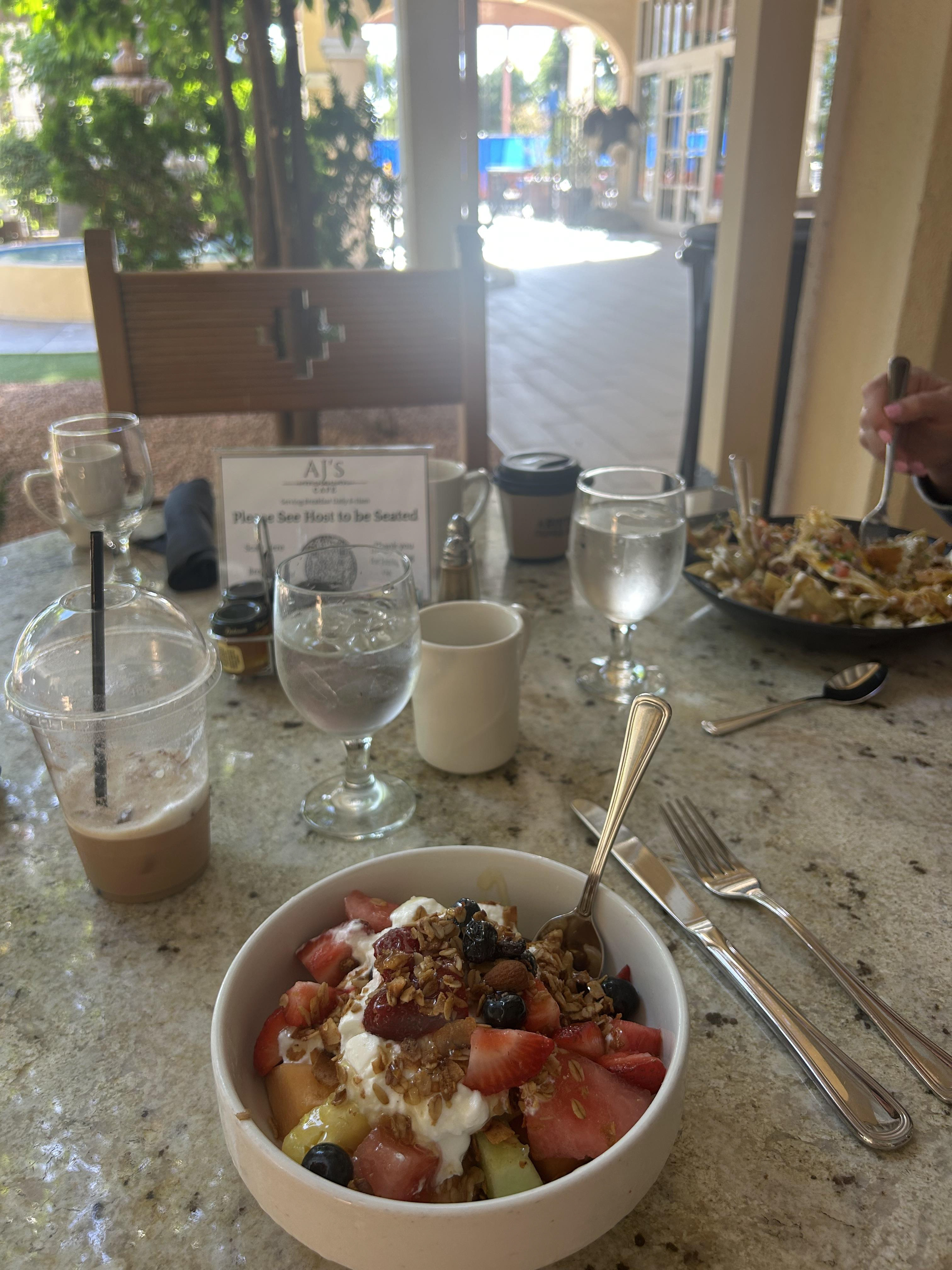 Bfast with mommy everyday at Crowne Plaza