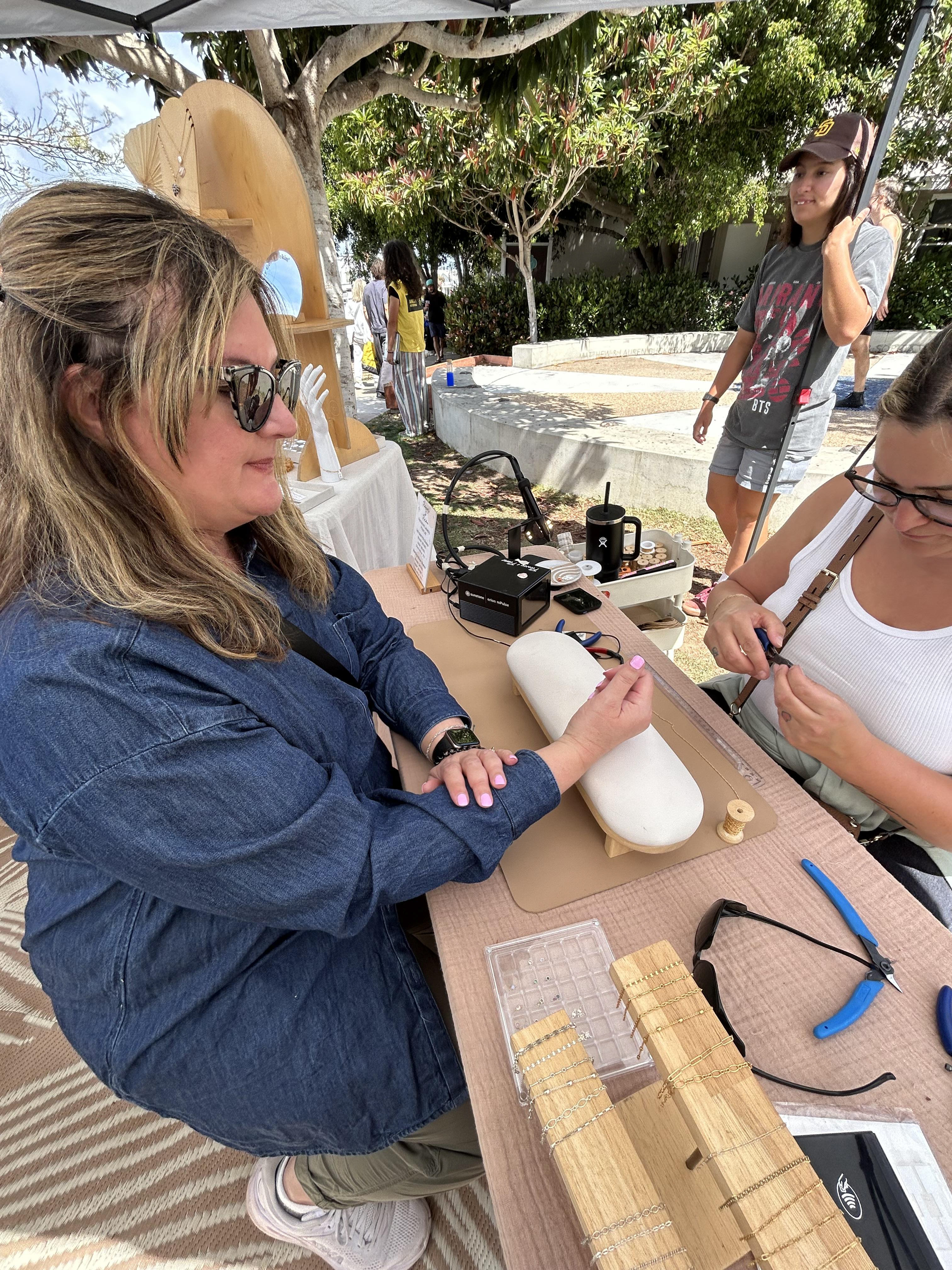 La Jolla FM permanent bracelets 