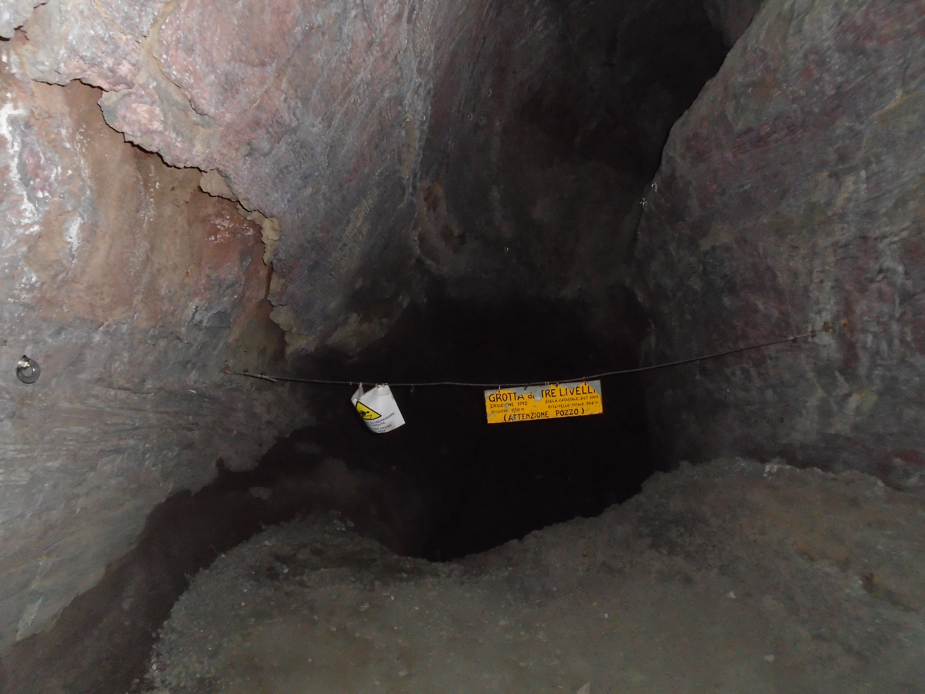 Mr. tour guide said we were not allowed down there. 