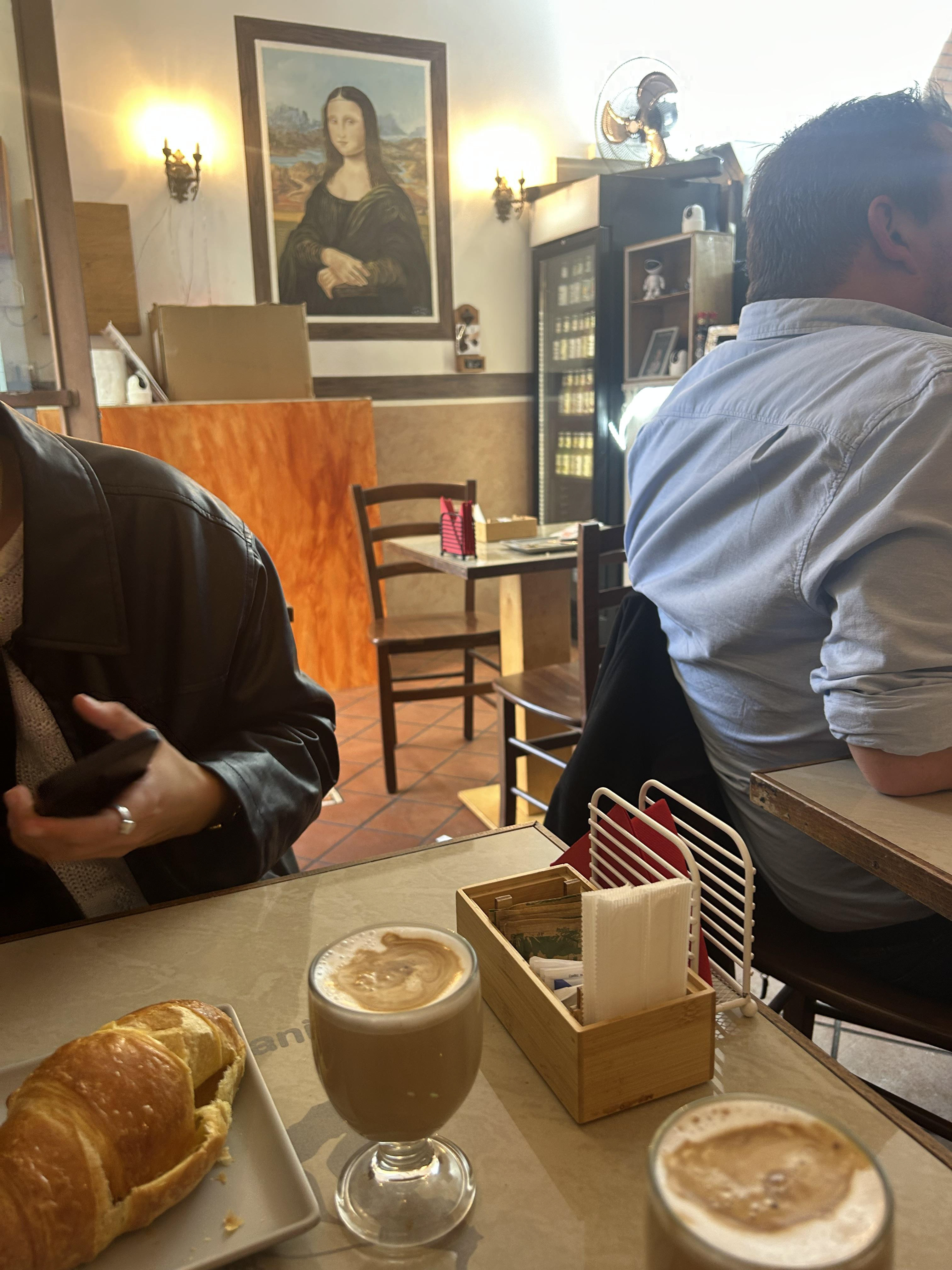 Ciao Cafe he made us ice cream the next day and did not think we would actually come back