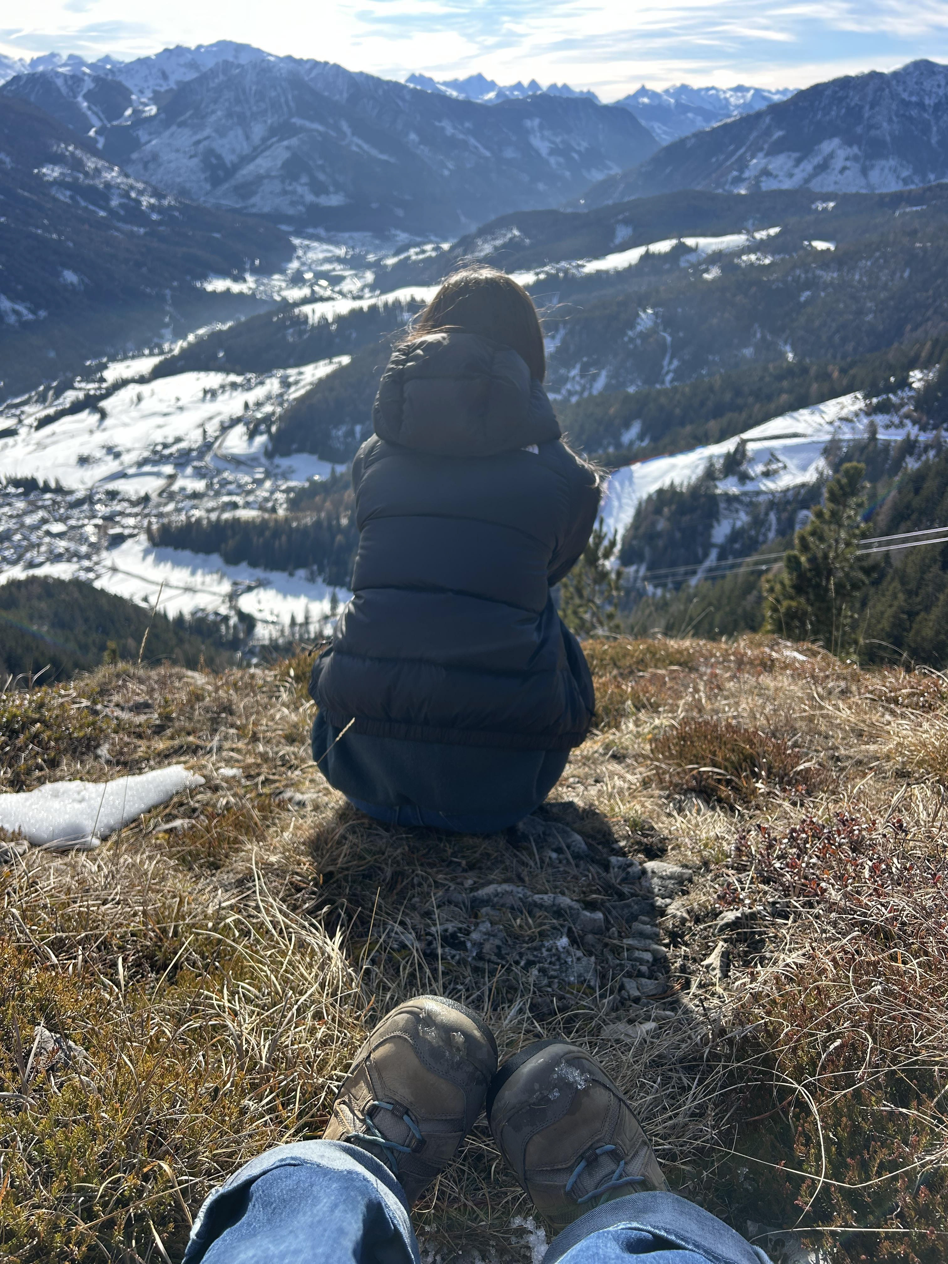 We could make our own trail. Ben Anderson's hiking boots.