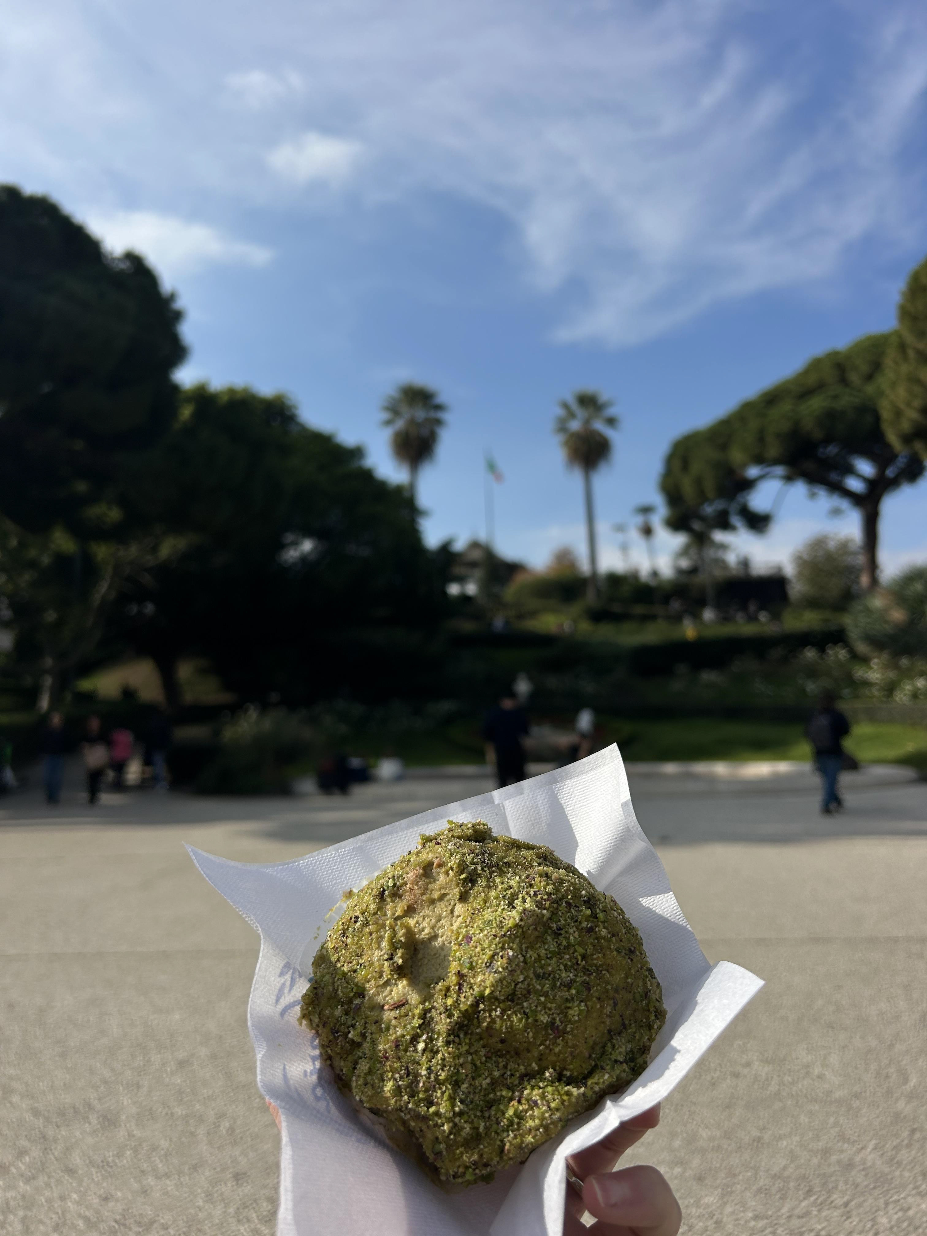 brioche al pistacchio