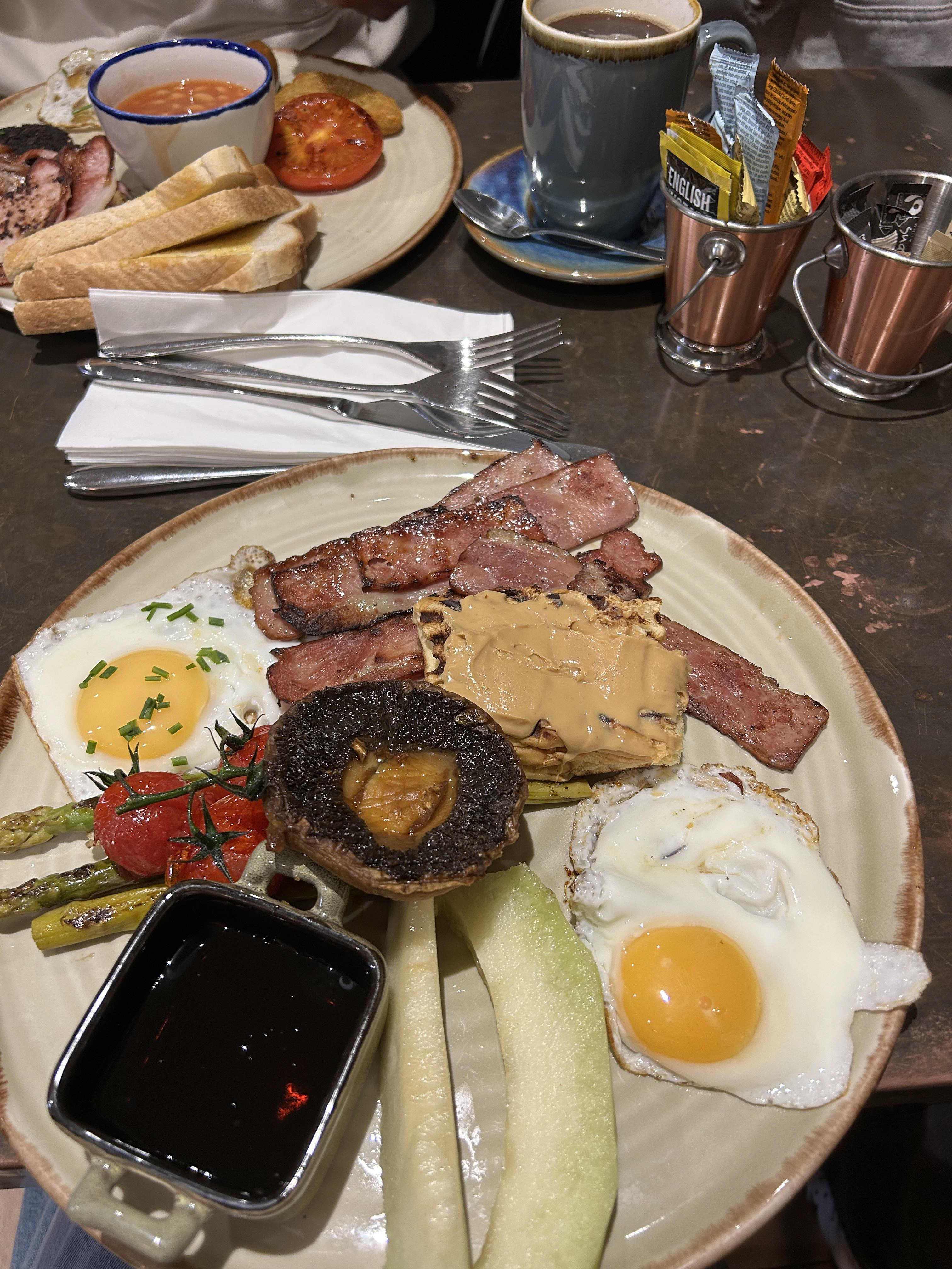 English breakfast except I did not even get the classic 