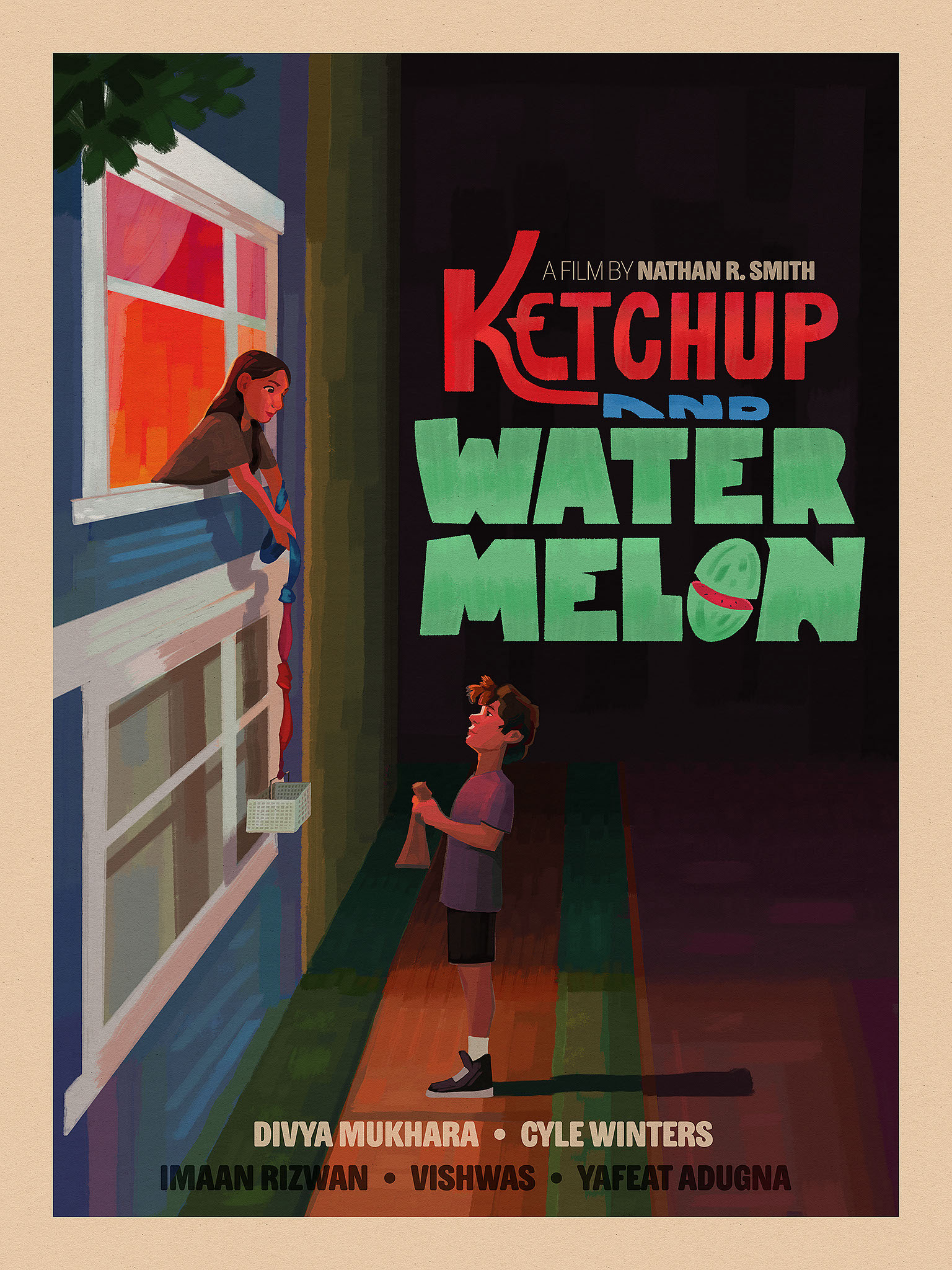 "Ketchup and Watermelon" Dir. Nathan R. Smith