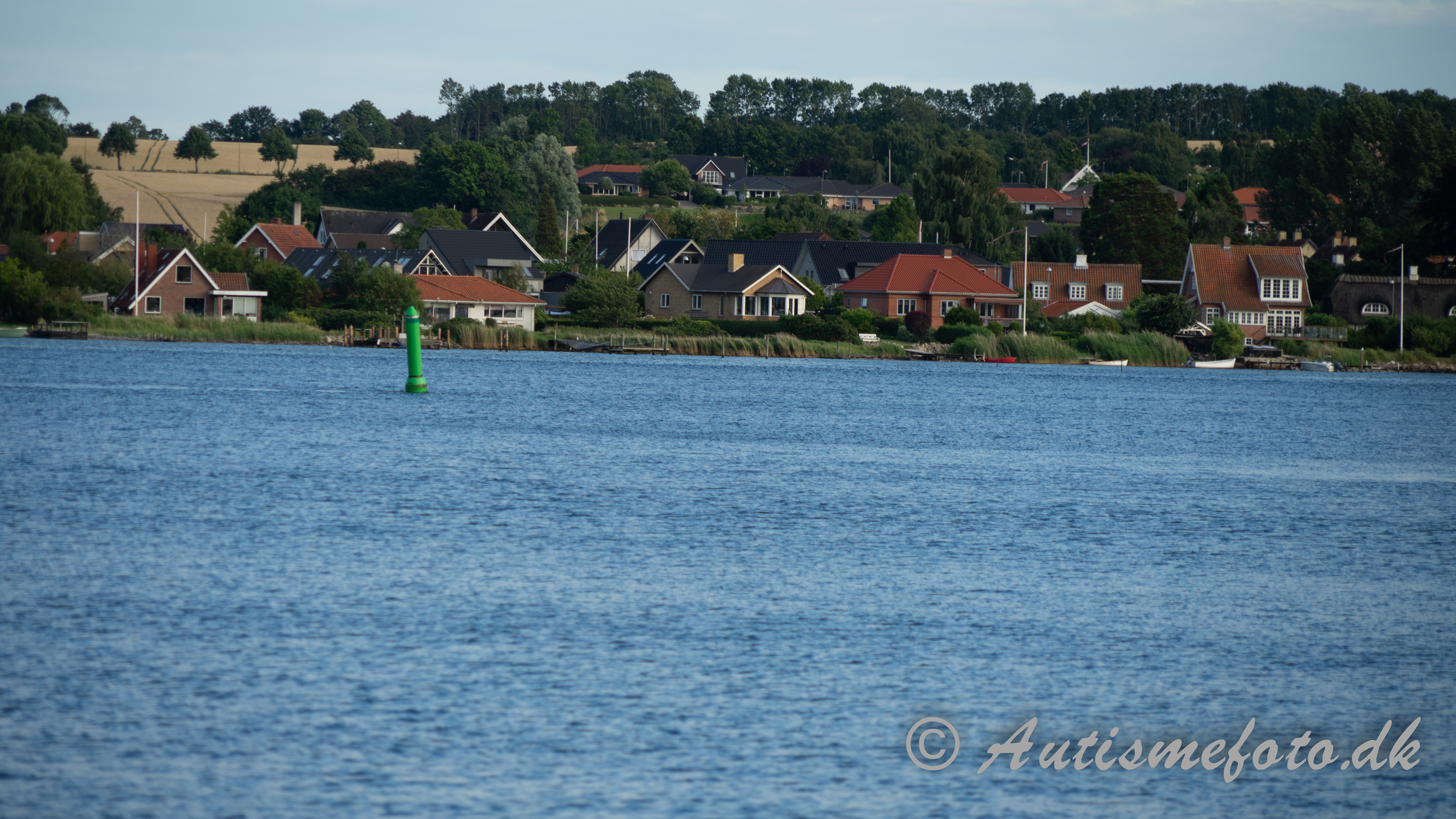 Udsigt udover Svendborgsund mod Vindeby