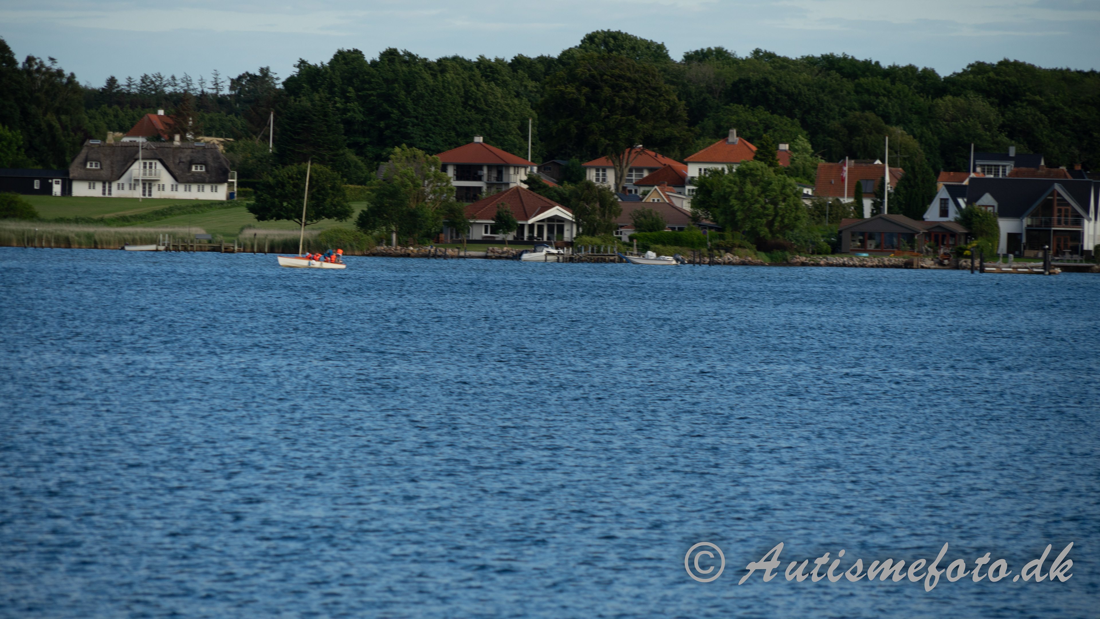 Udsigt udover Svendborgsund mod Vindeby