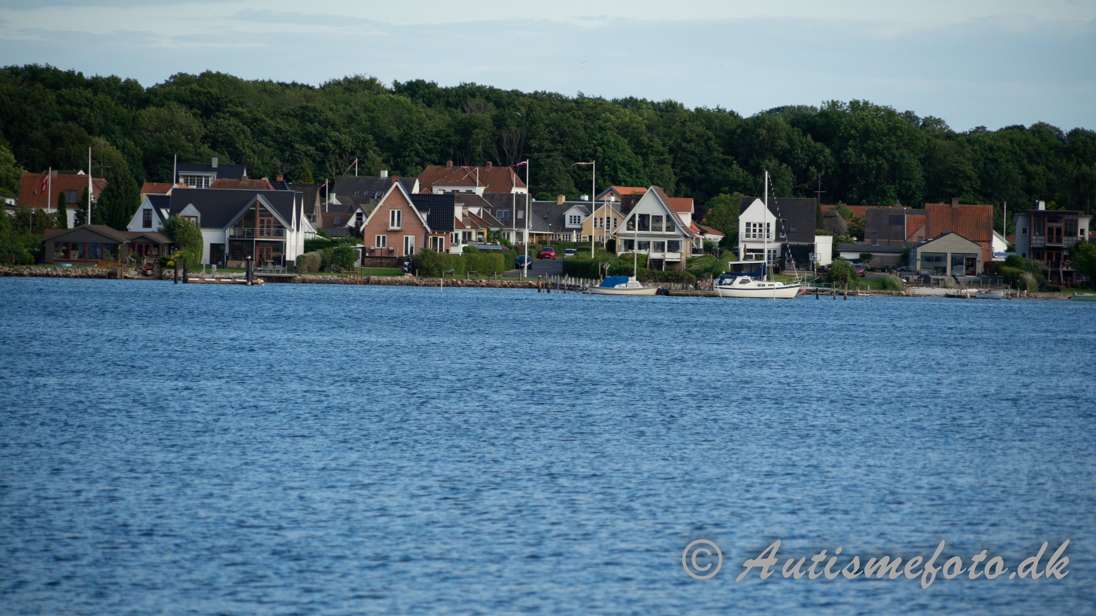 Udsigt udover Svendborgsund mod Vindeby
