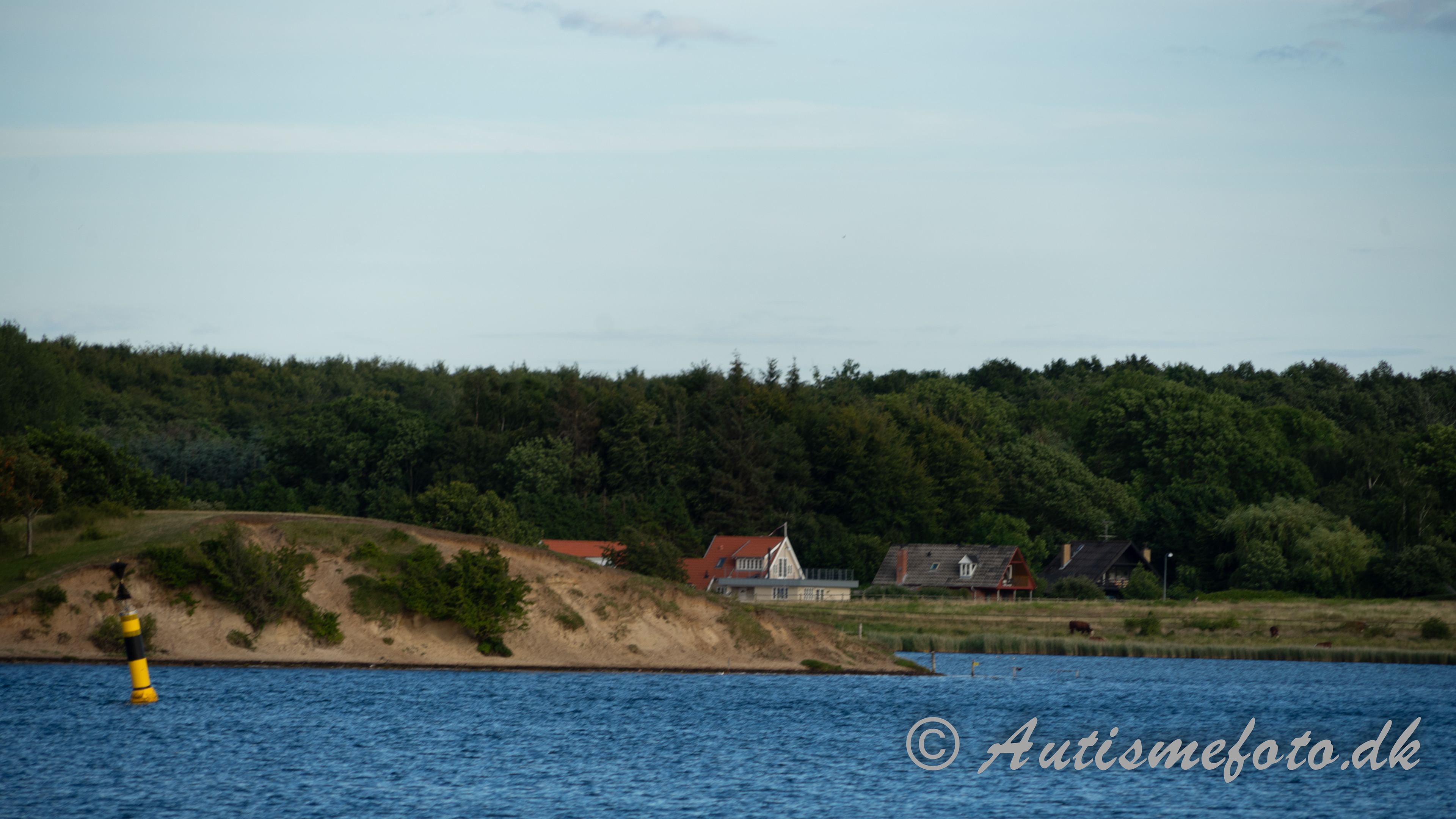 Udsigt udover Svendborgsund mod Vindeby