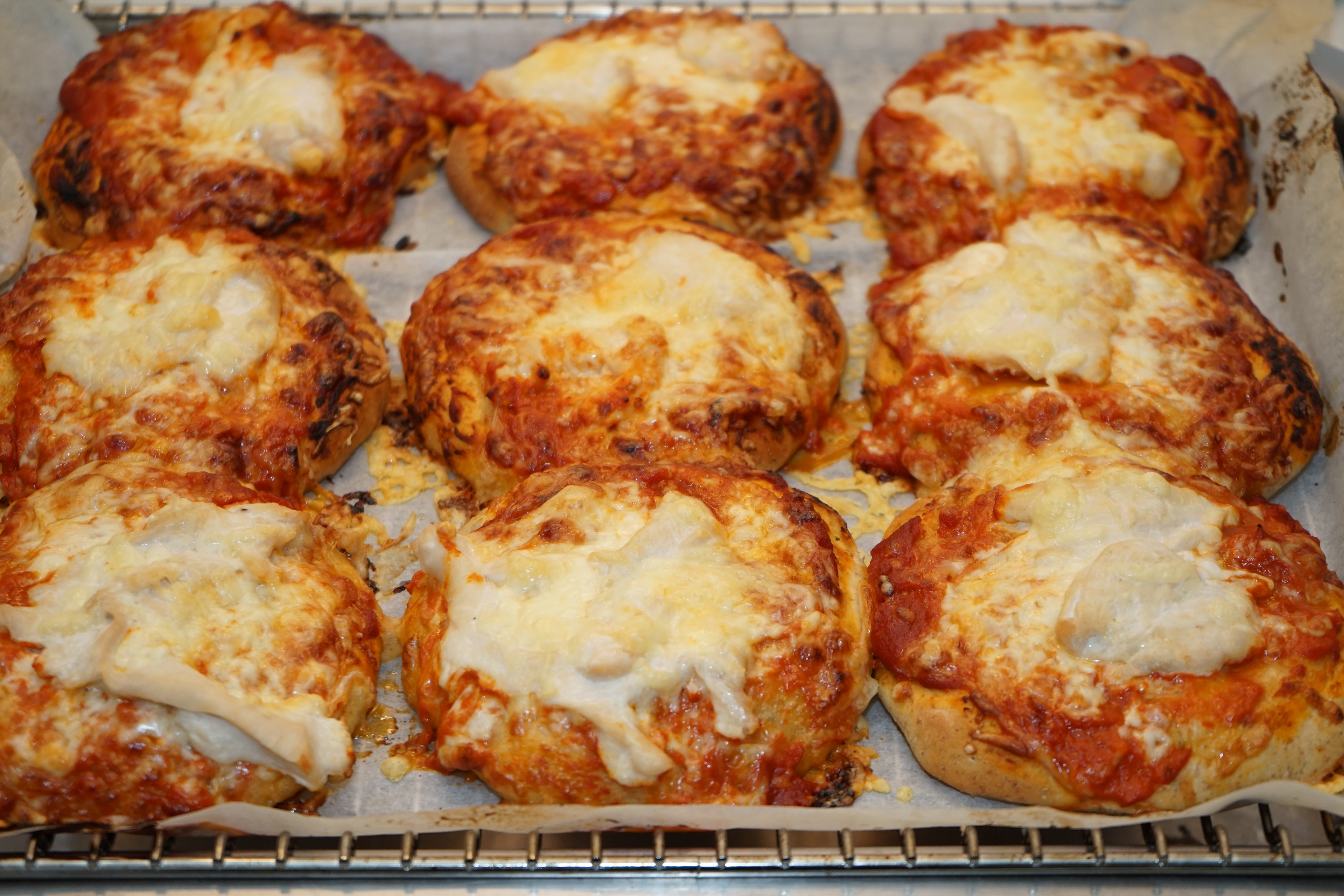 Foccacia boller med kylling