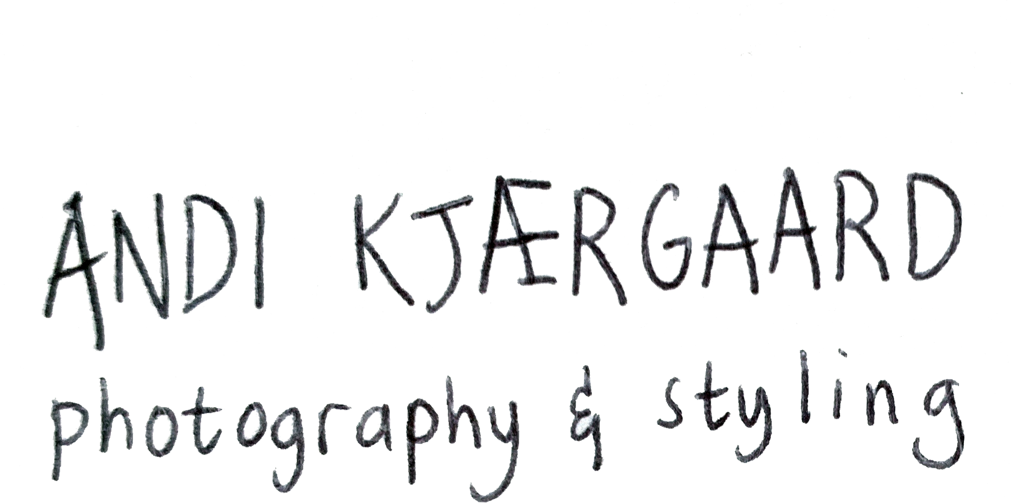 Andi Kjærgaard : photography & styling