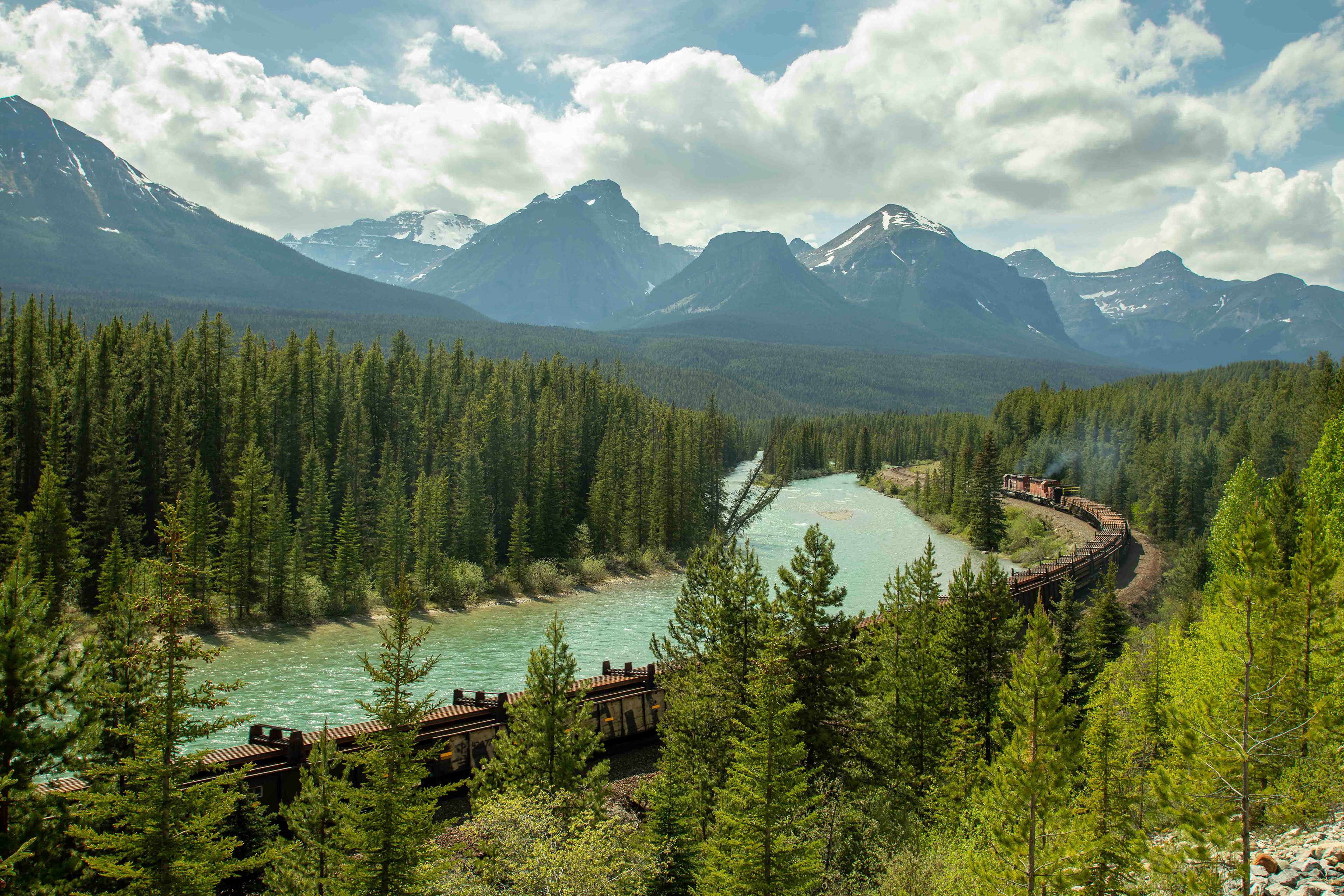 Morant's Curve, Banff Alberta