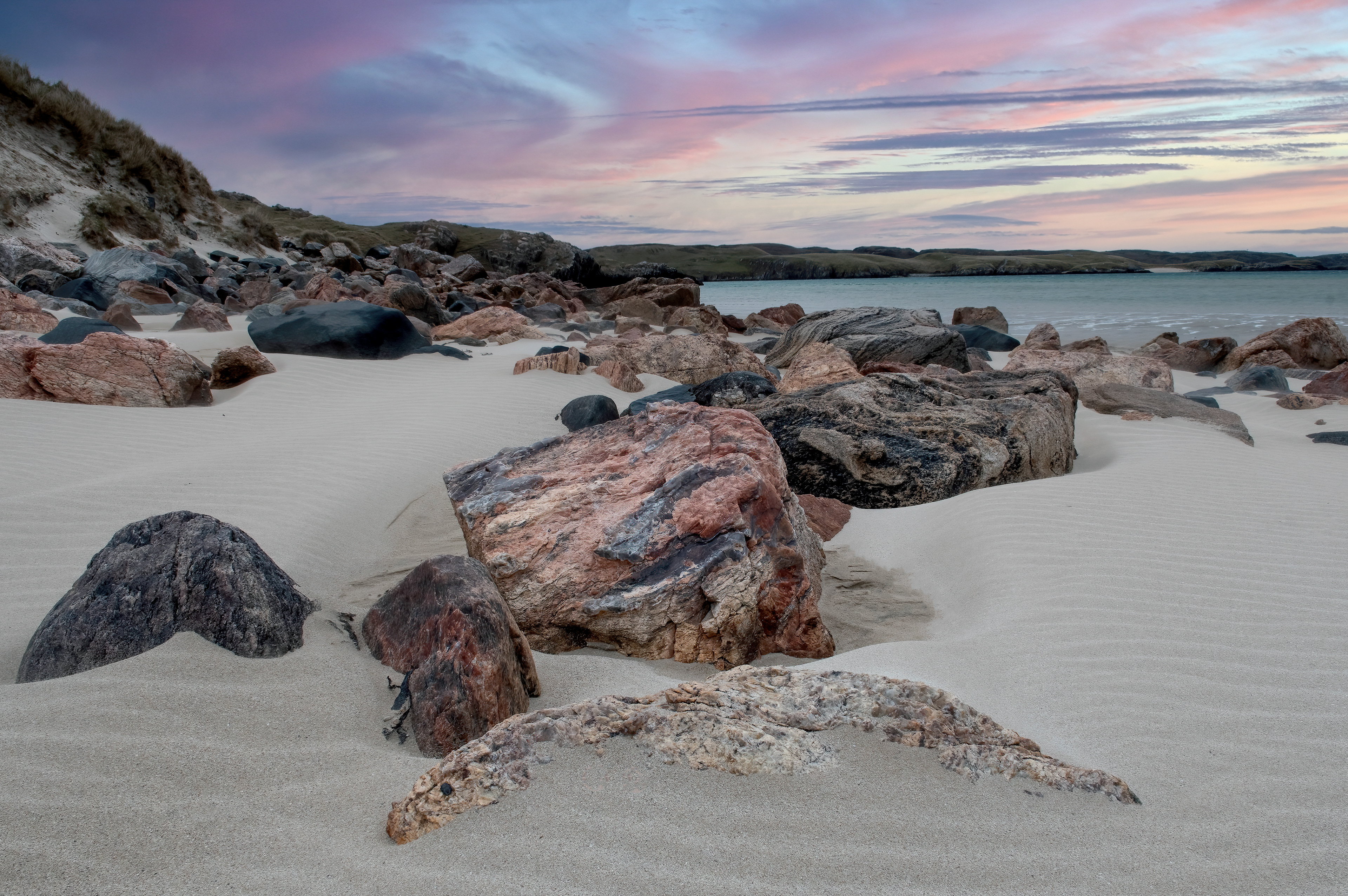 Sunset at Great Berneray, Isle of Lewis