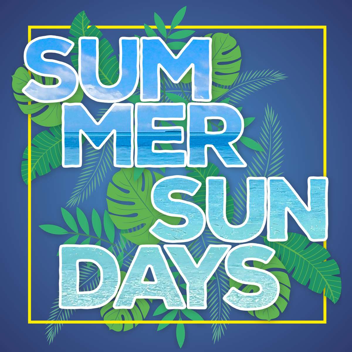 Summer Sundays social media image