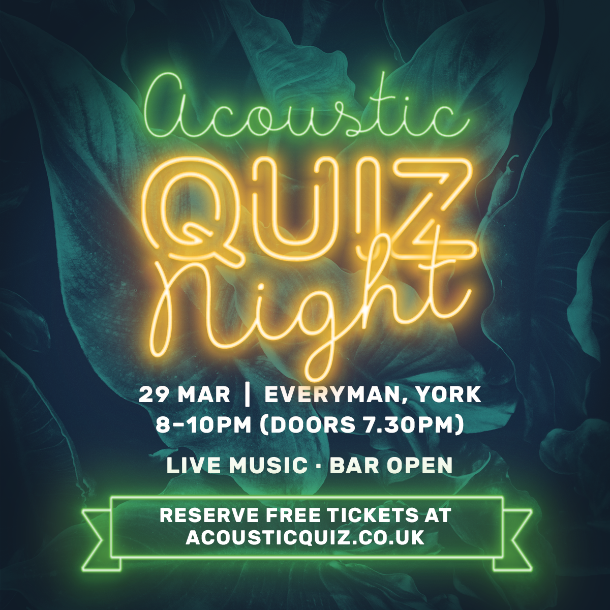 Quiz Night social media image