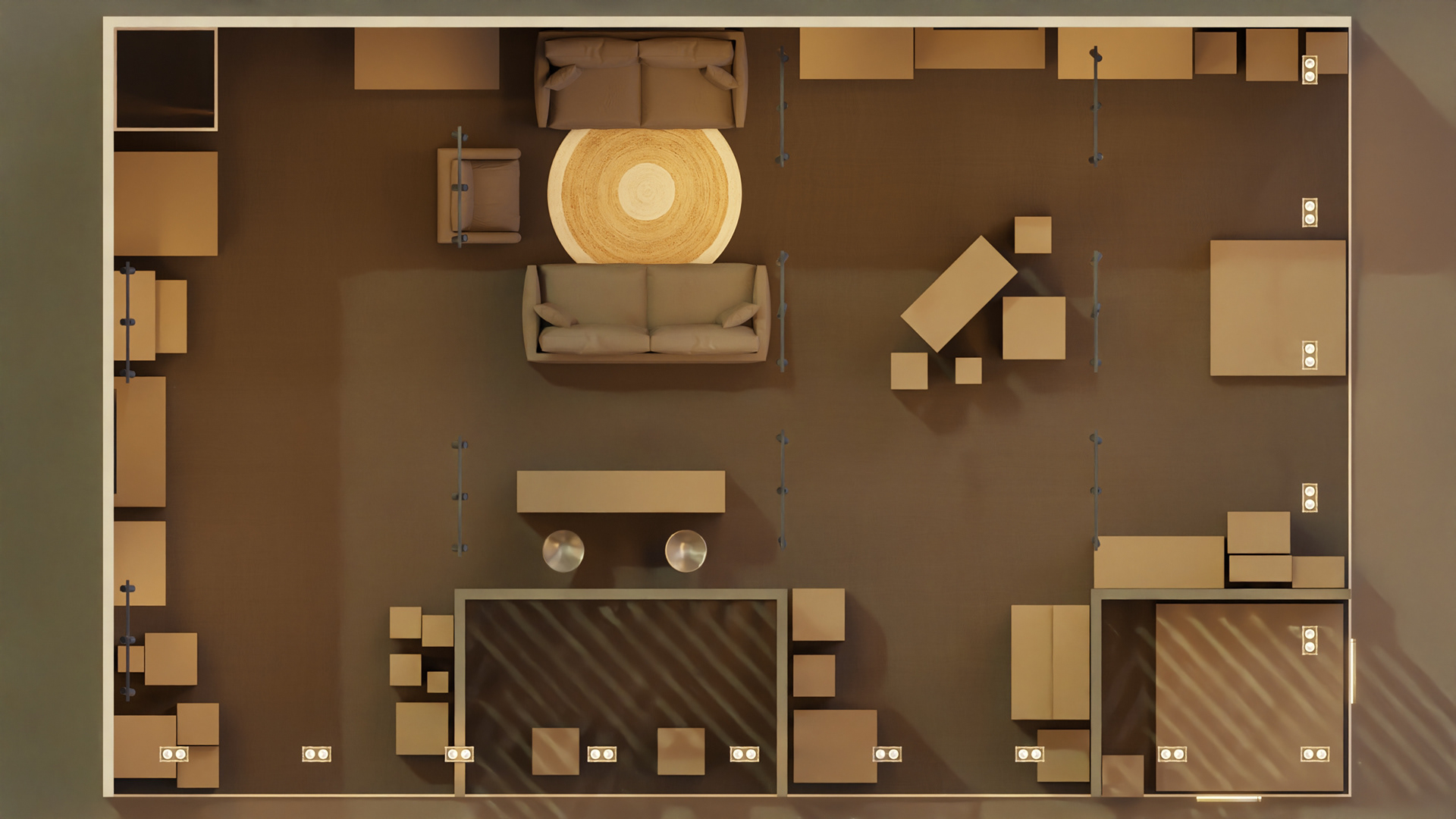 3D Render Top View