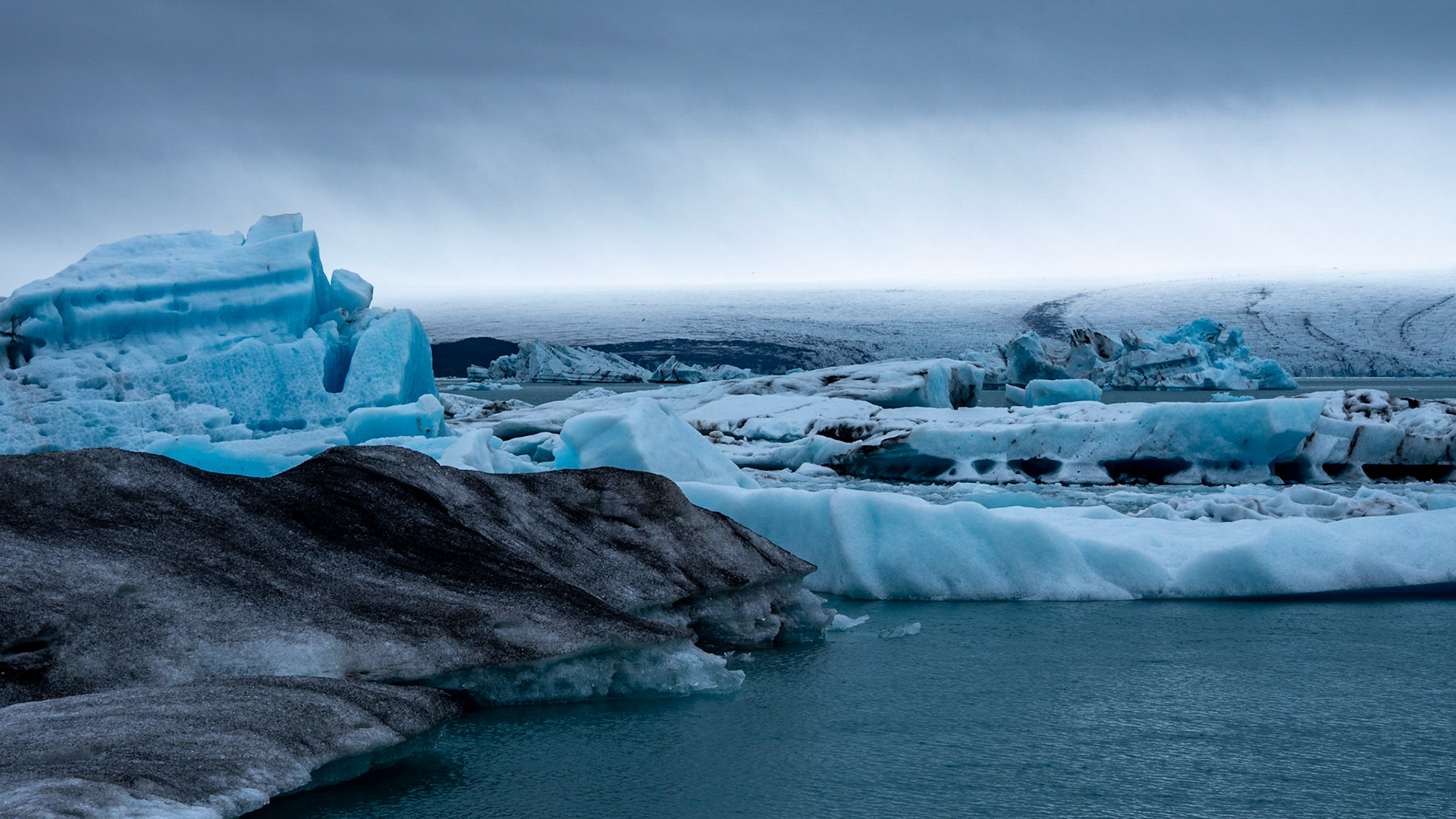 Lagune glaciaire de Jökulsárlón / Parc national du Vatnajökull