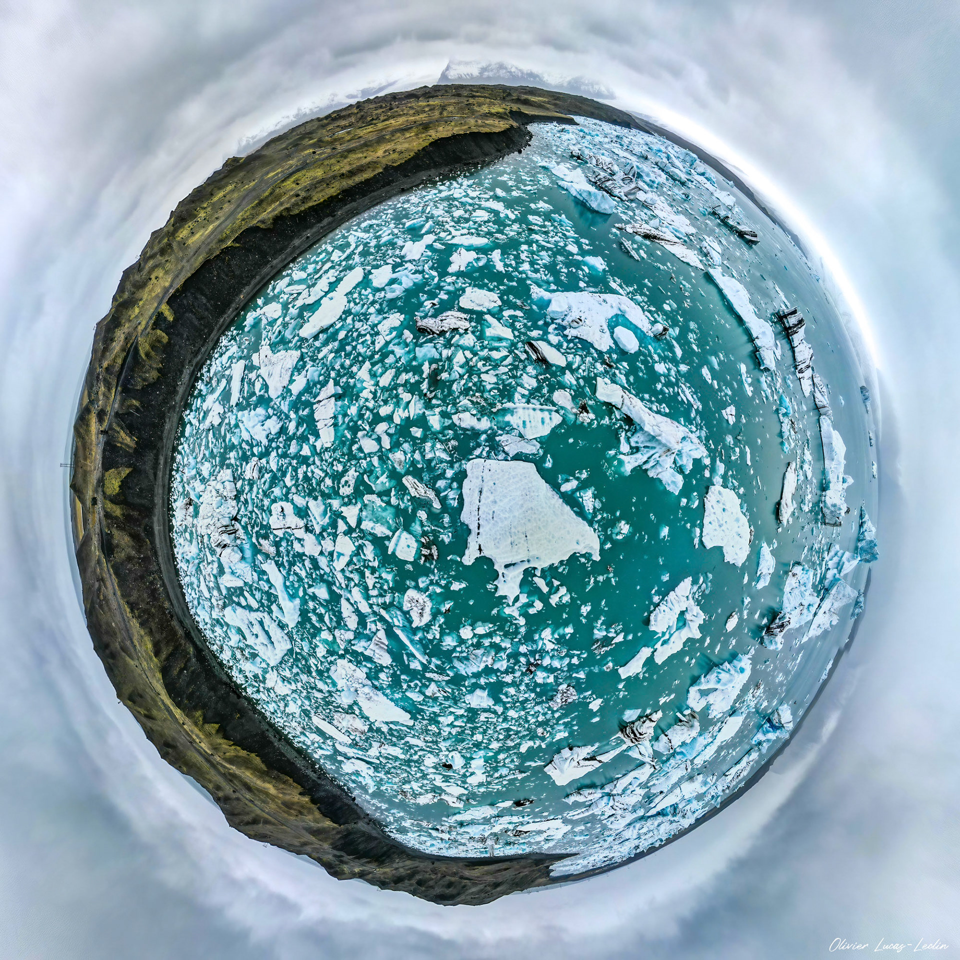Islande / Lagune glaciaire de Jökulsárlón