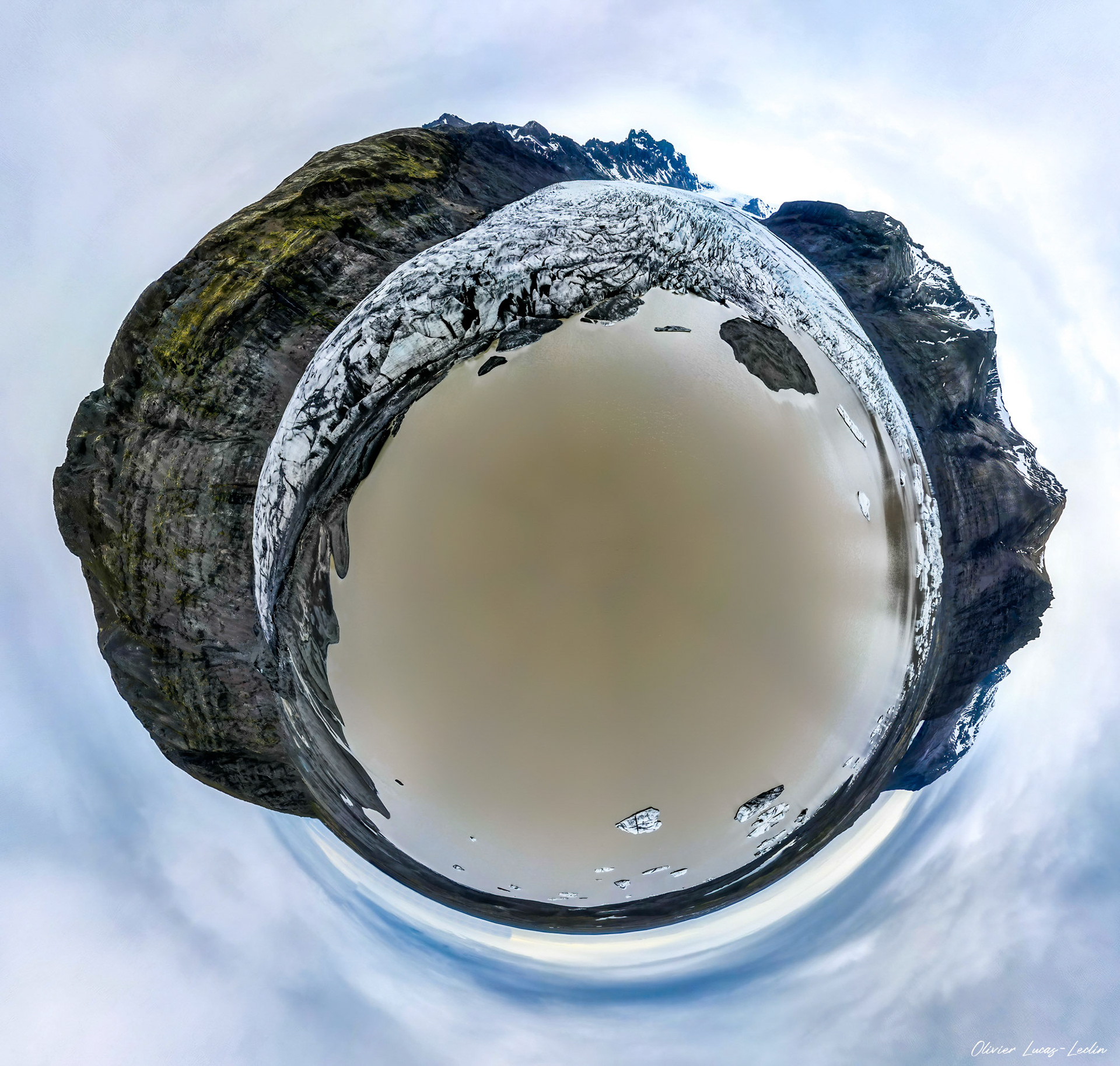 Islande / Glacier du Skaftafelljökull