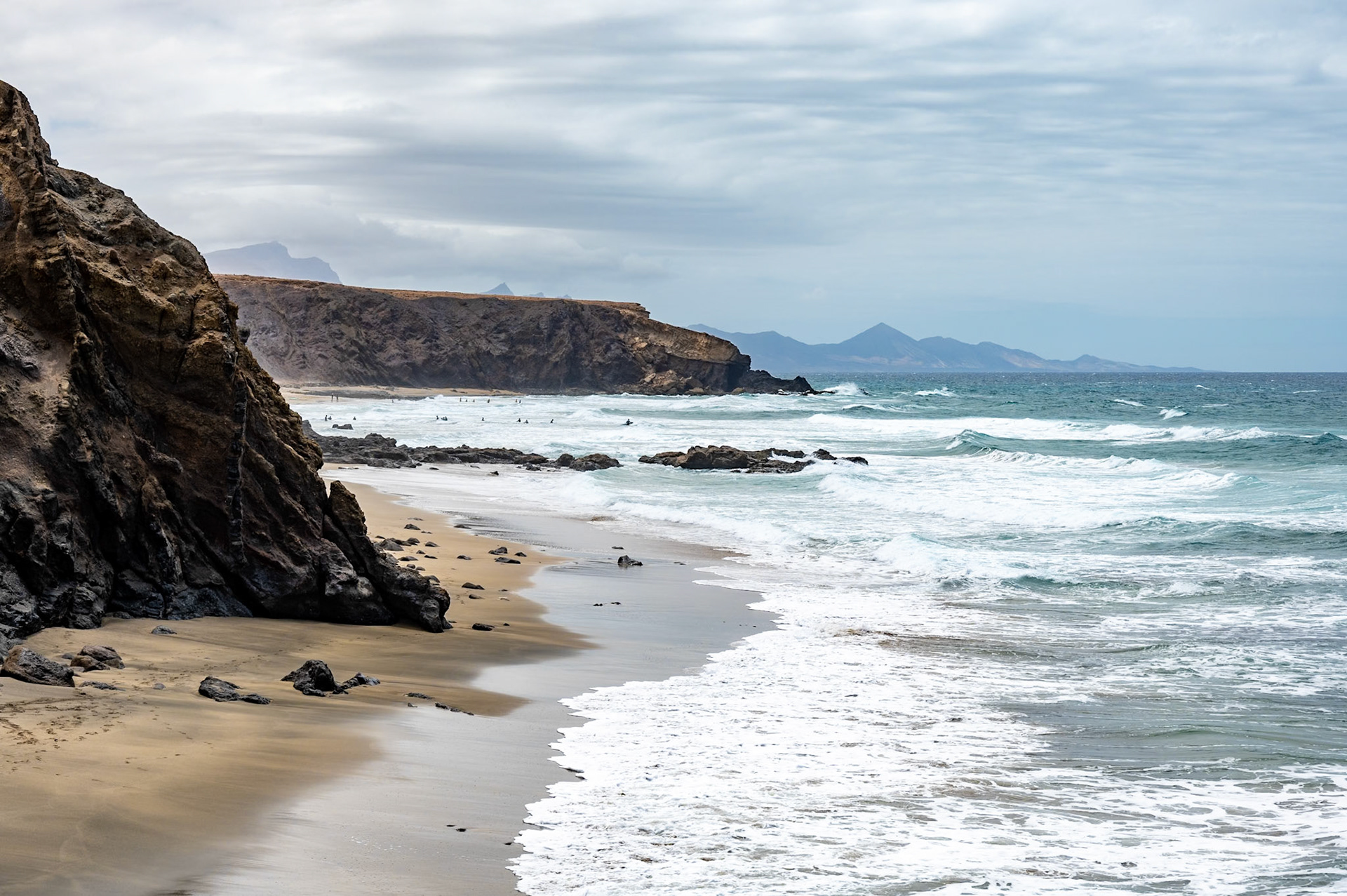 Playa Viejo Rey, La Pared