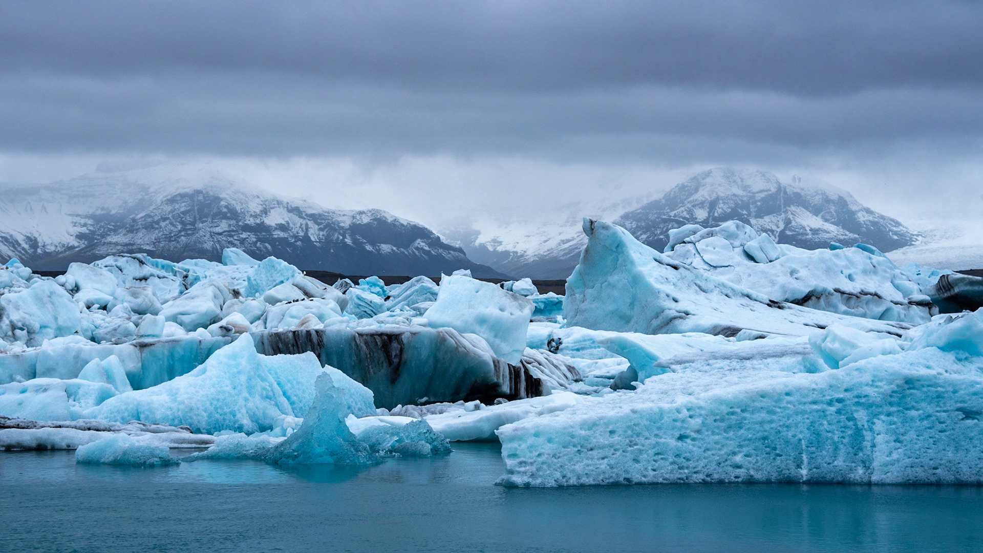 Lagune glaciaire de Jökulsárlón / Parc national du Vatnajökull