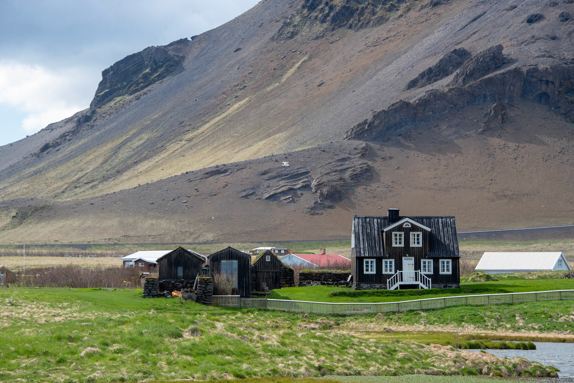 Le hameau de Hellnar / Péninsule de Snaefellsnes