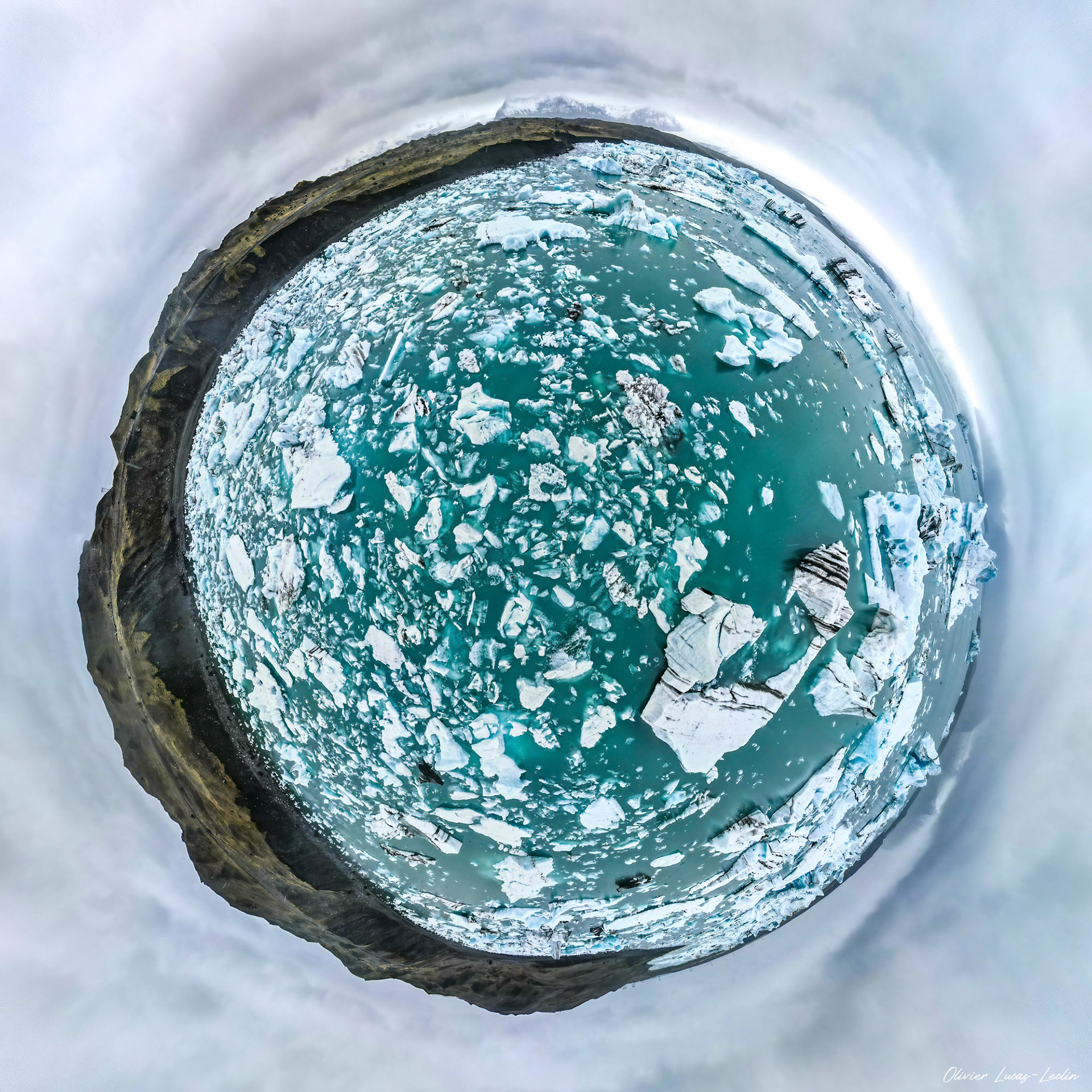 Islande / Lagune glaciaire de Jökulsárlón