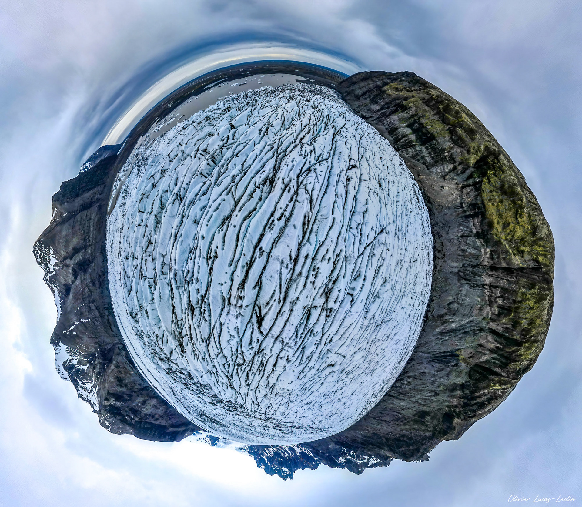 Islande / Glacier du Skaftafelljökull