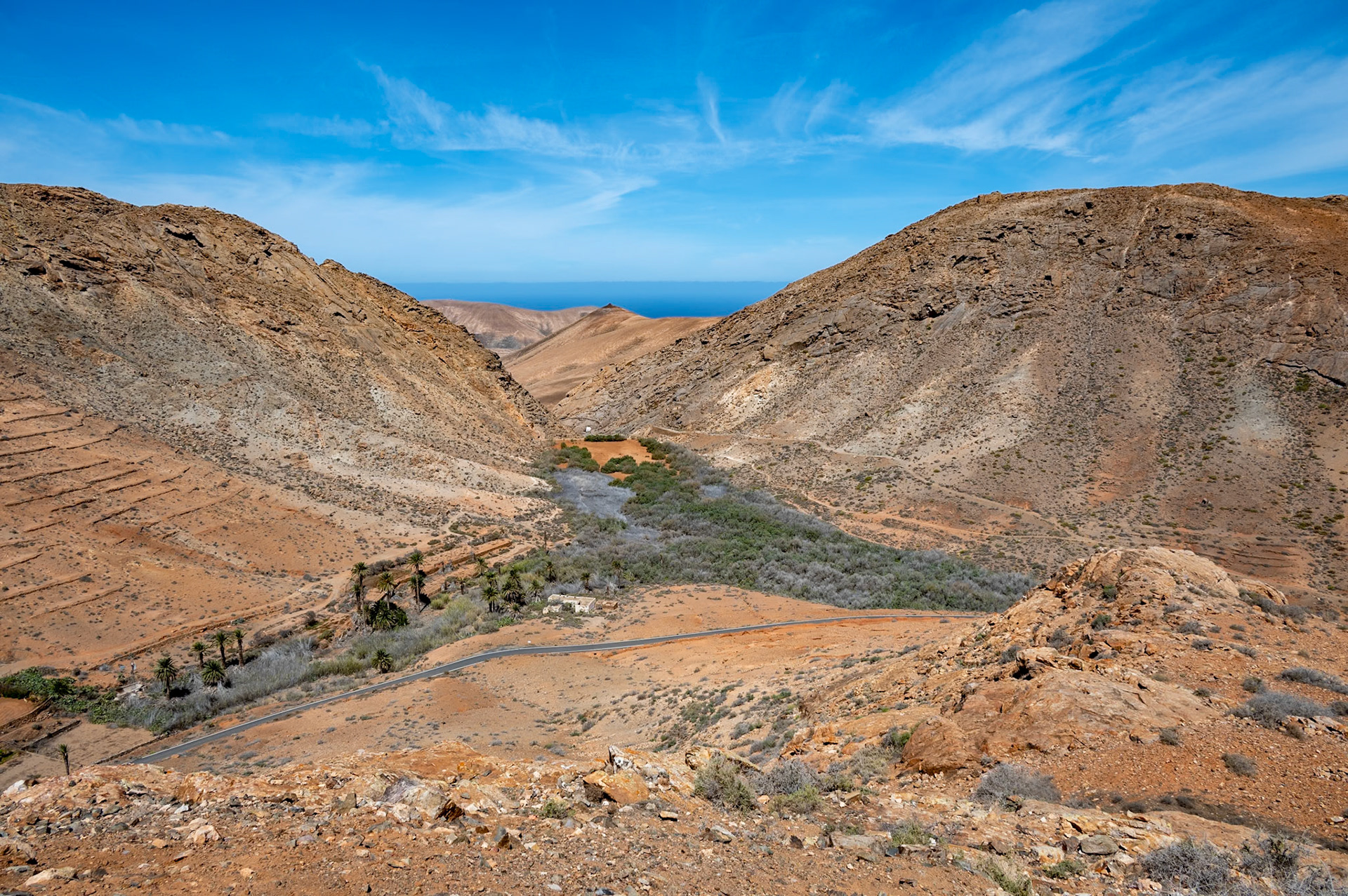 Mirador Las Peñitas, route FV 30