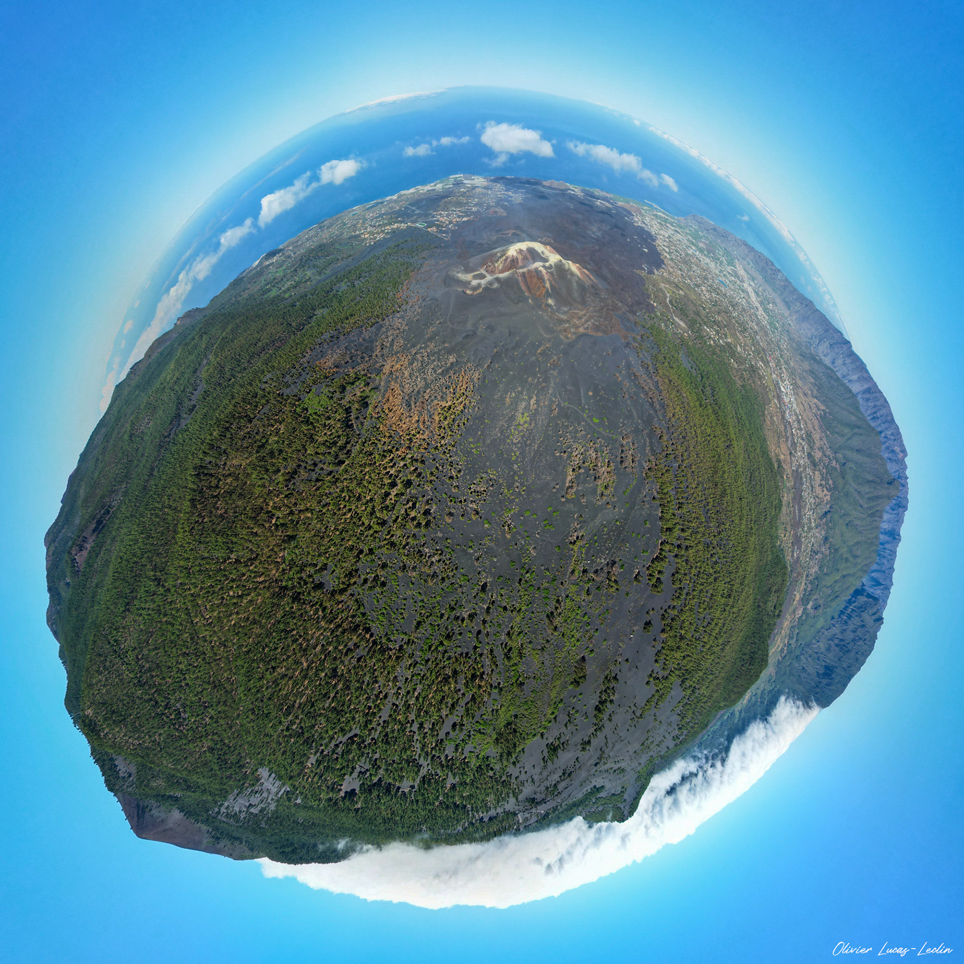 Canaries / La Palma - Coulée de Cumbre Vieja - Crétère Tajogaite 2021