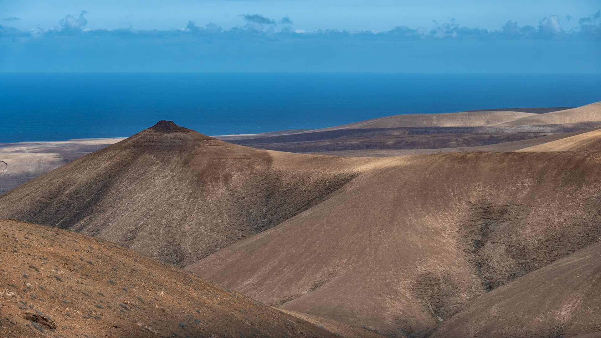 Région du parc naturel de Betancuria, mirador Las Peñitas