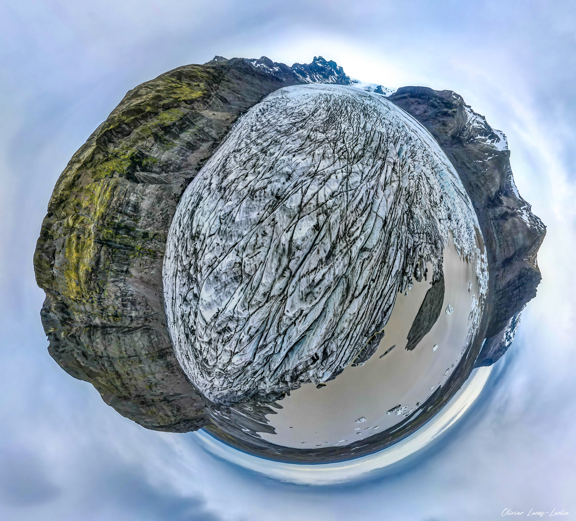 Islande / Glacier du Skaftafelljökull
