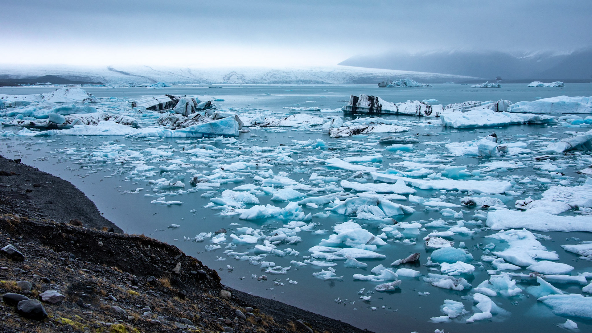 Lagune glaciaire de Jökulsárlón / Parc national du Vatnajökull